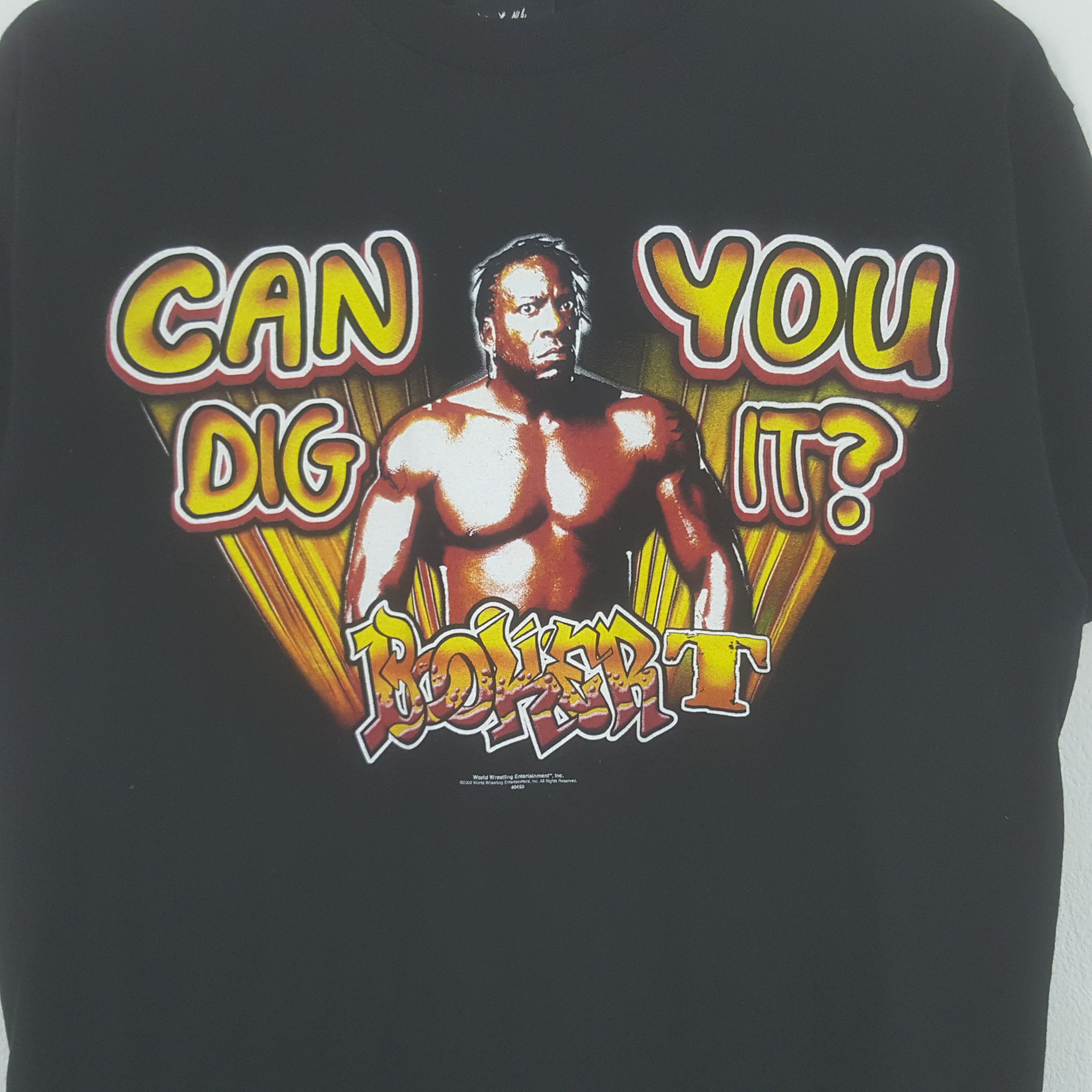 Vintage × WWE × WWF Vintage Boker T American Wrestling WWE Sport Tshirt Size US M / EU 48-50 / 2 - 2 Thumbnail