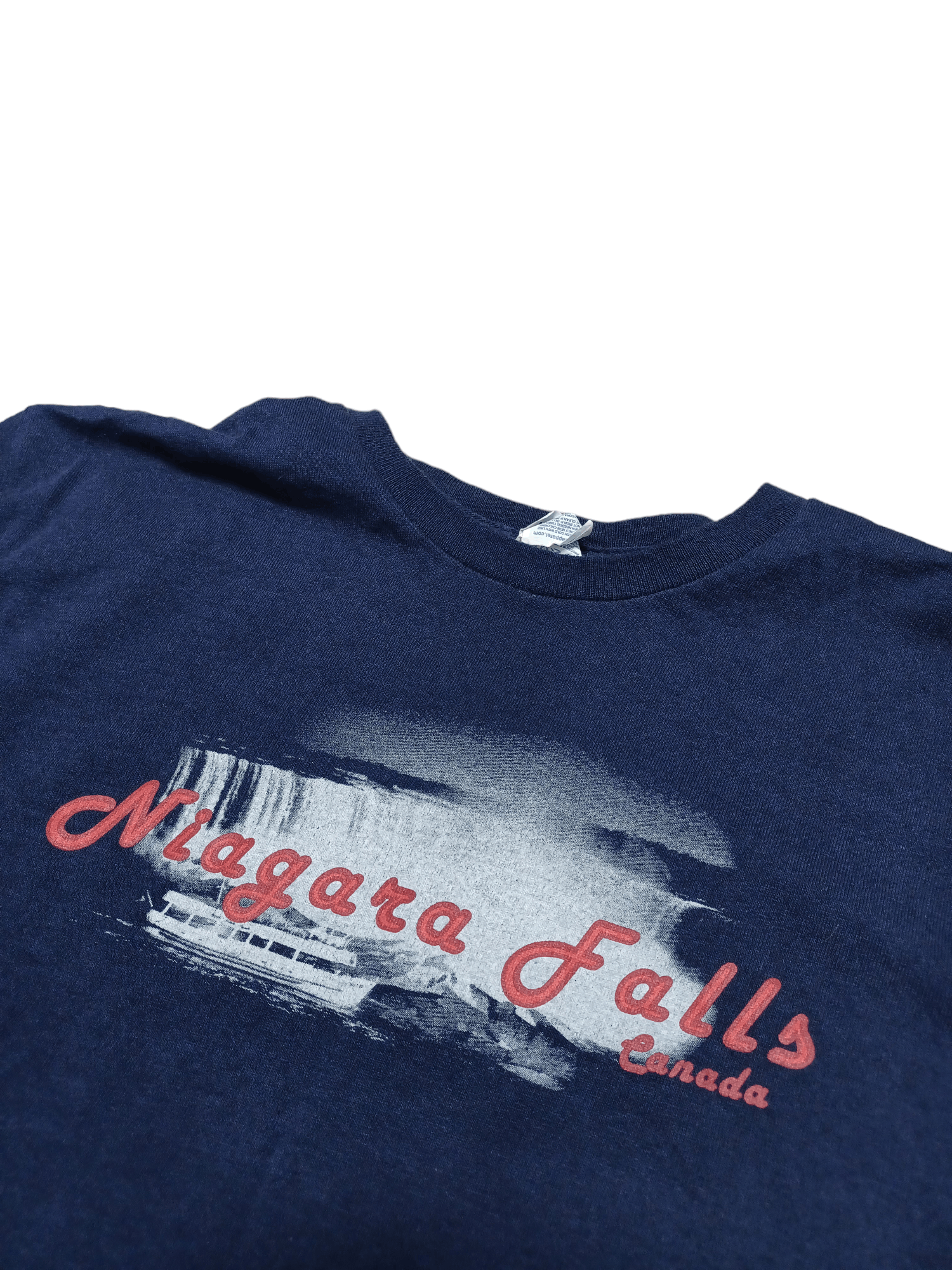 Delta VINTAGE DELTA 90S CANADA NIAGARA FALLS PRINTED TEE MEXICO Size US L / EU 52-54 / 3 - 3 Thumbnail