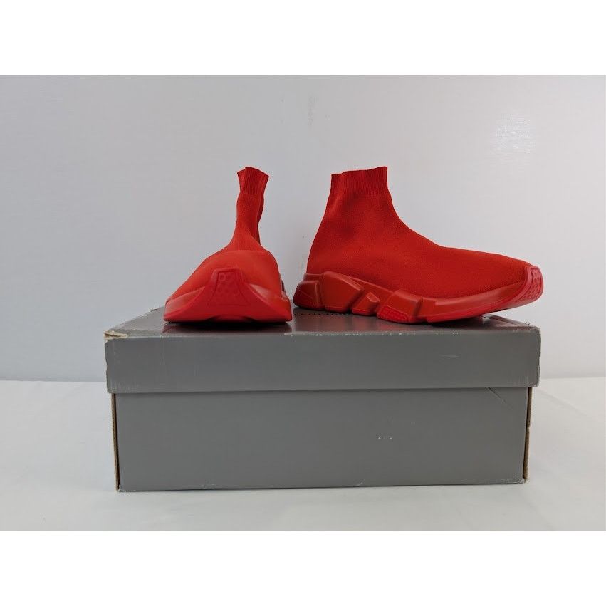 Balenciaga o1rshd1 Speed LT Sneaker in Red Size US 11 / EU 44 - 19 Thumbnail