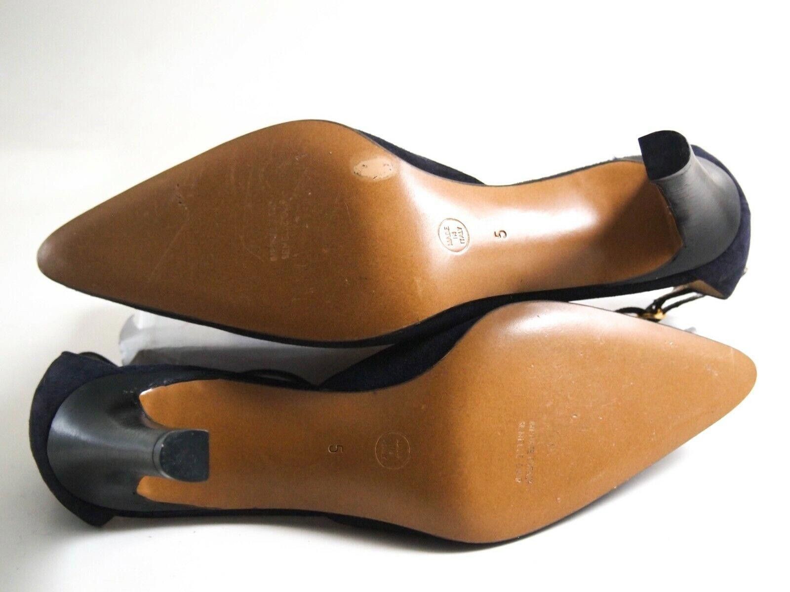 Dior Christian Dior Heels Sandals Blue Suede Womens US 5 EU 35.5 Size US 5 / IT 35 - 7 Thumbnail