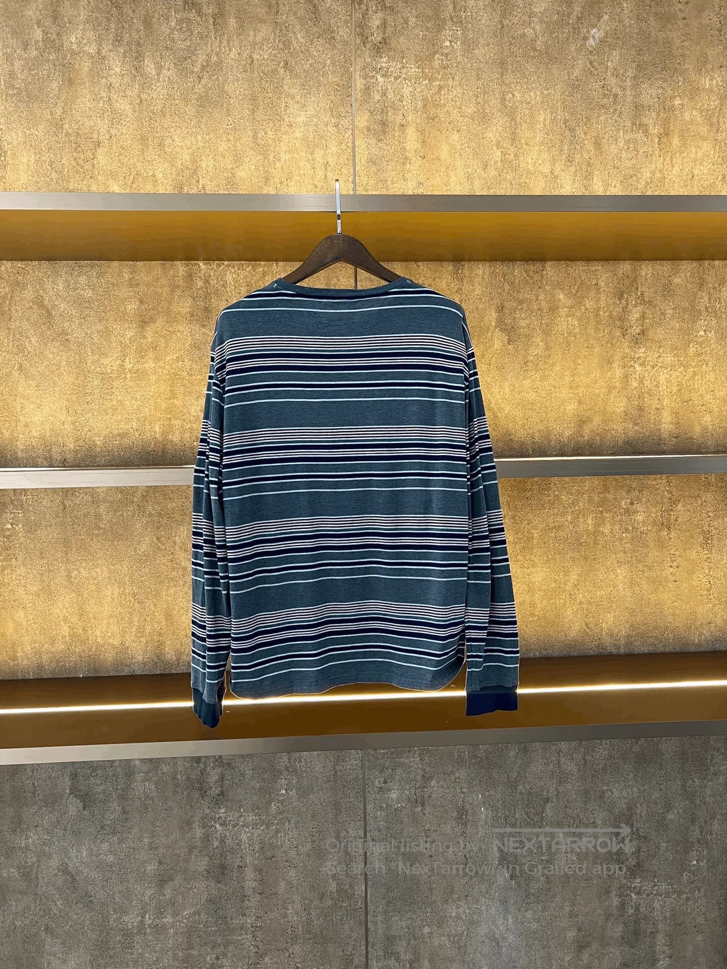 Miu Miu Miumiu Striped Sweatshirt. Size L / US 10 / IT 46 - 2 Thumbnail