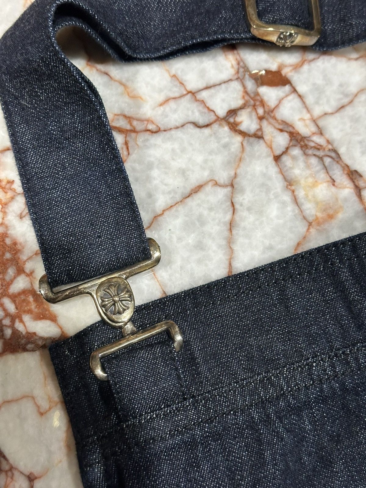 Chrome Hearts Chrome hearts denim apron patch cross Size ONE SIZE - 4 Thumbnail