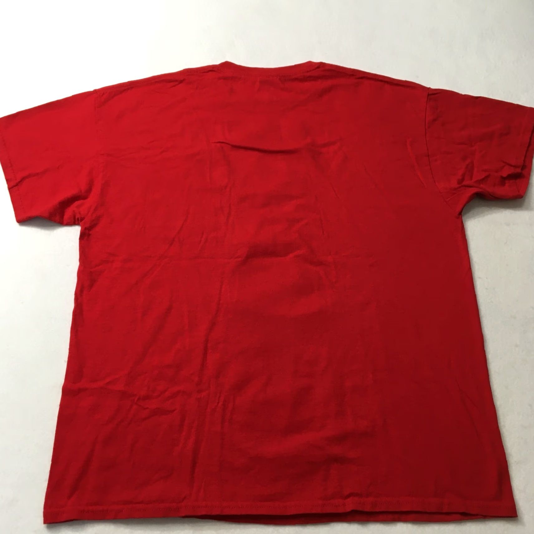 Vintage ELF Naughty Nice List Christmas Funny T-Shirt XL Red Mens Short Sleeve Crew Neck Cotton Size US XL / EU 56 / 4 - 8 Thumbnail