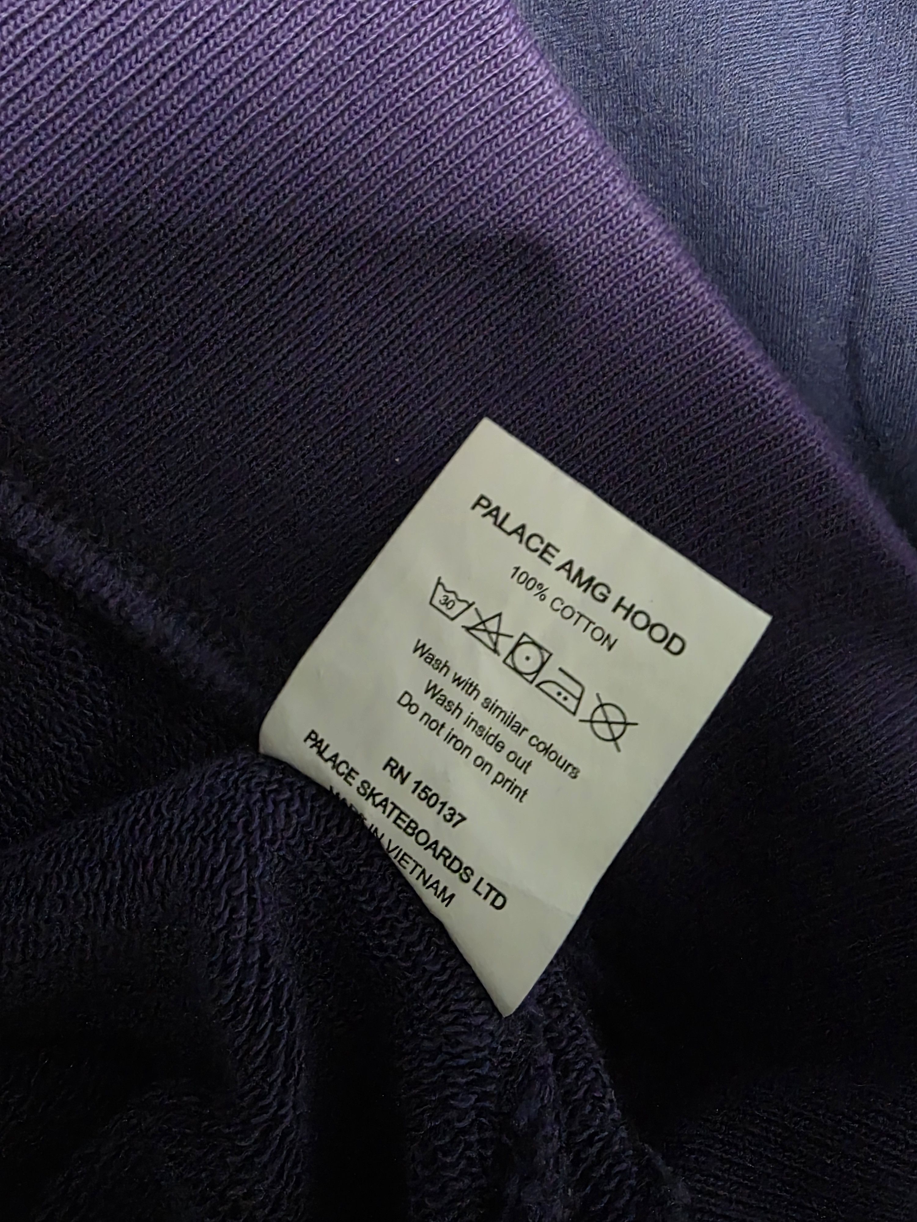 Palace Palace X AMG Purple Hoodie Size US M / EU 48-50 / 2 - 7 Thumbnail