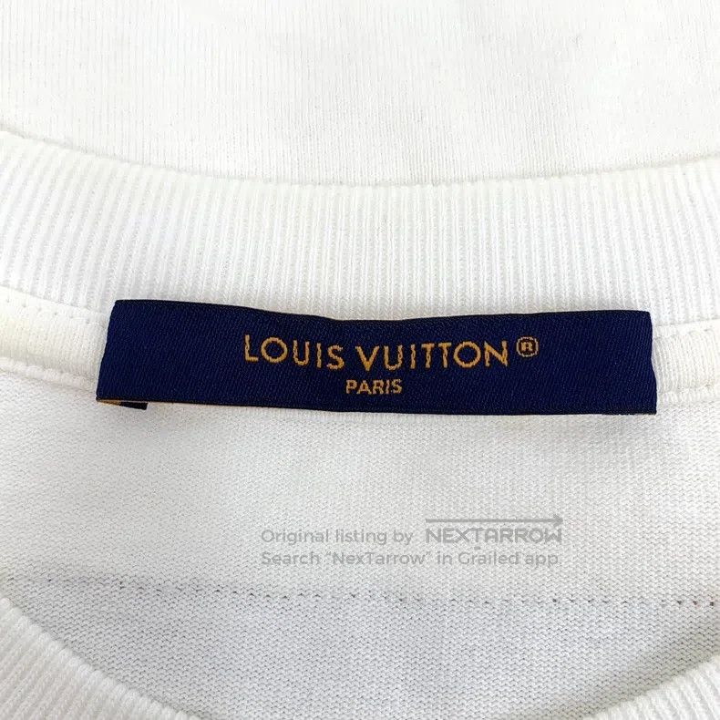 Louis Vuitton Louis Vuitton 23 white rainbow monogrammed cotton crew nec Size US S / EU 44-46 / 1 - 5 Thumbnail