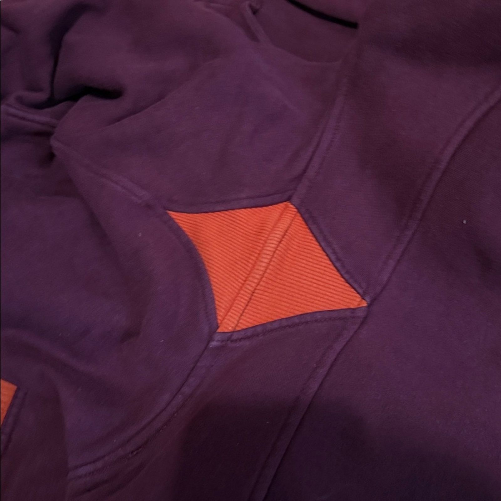 Nike 90s Nike Team Virginia Tech Center Swoosh Hoodie Size US XL / EU 56 / 4 - 9 Thumbnail