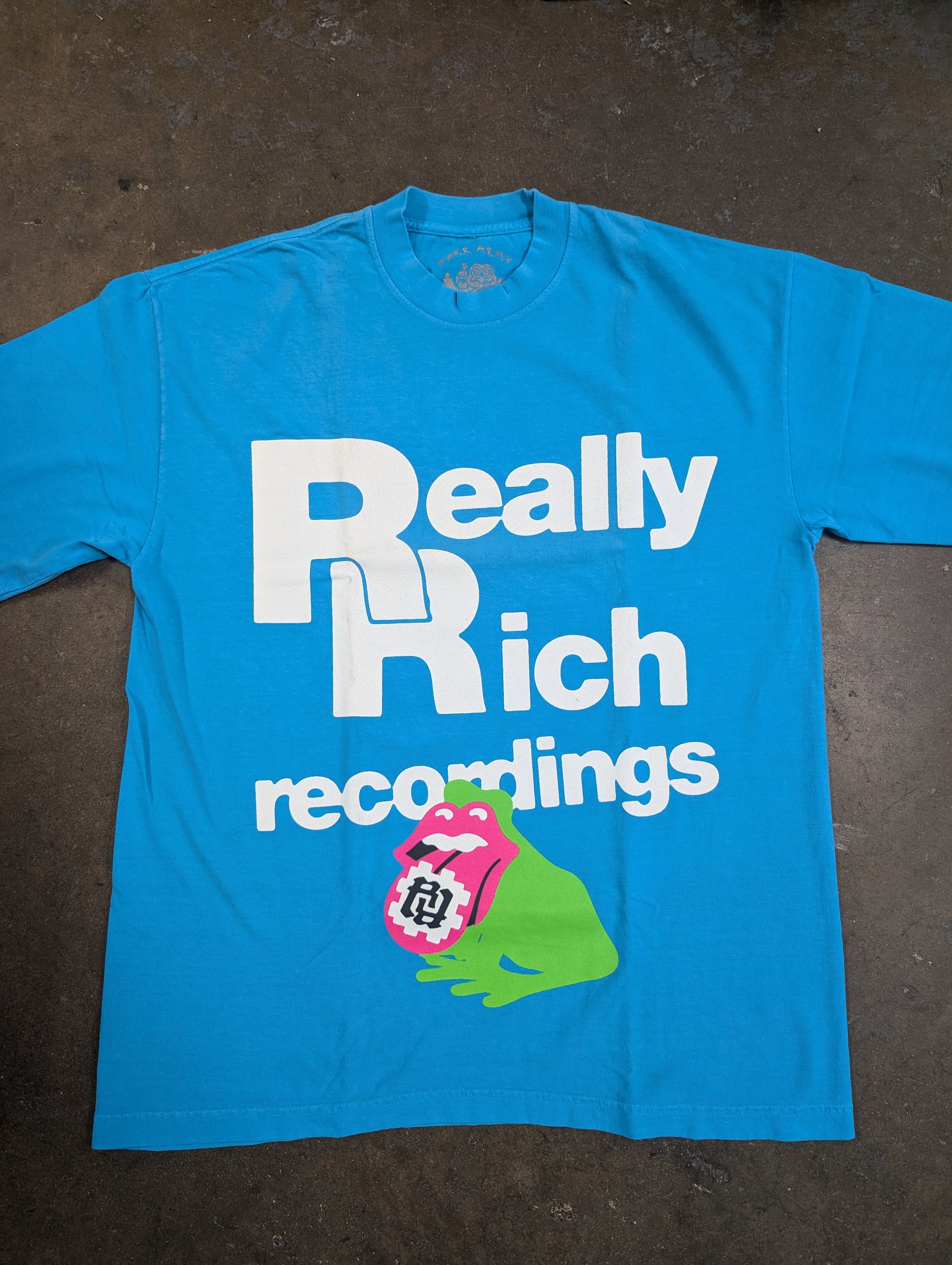 Other Kankan ReallyRich RR Recordings Rolling Stones Tee Size US L / EU 52-54 / 3 - 1 Thumbnail