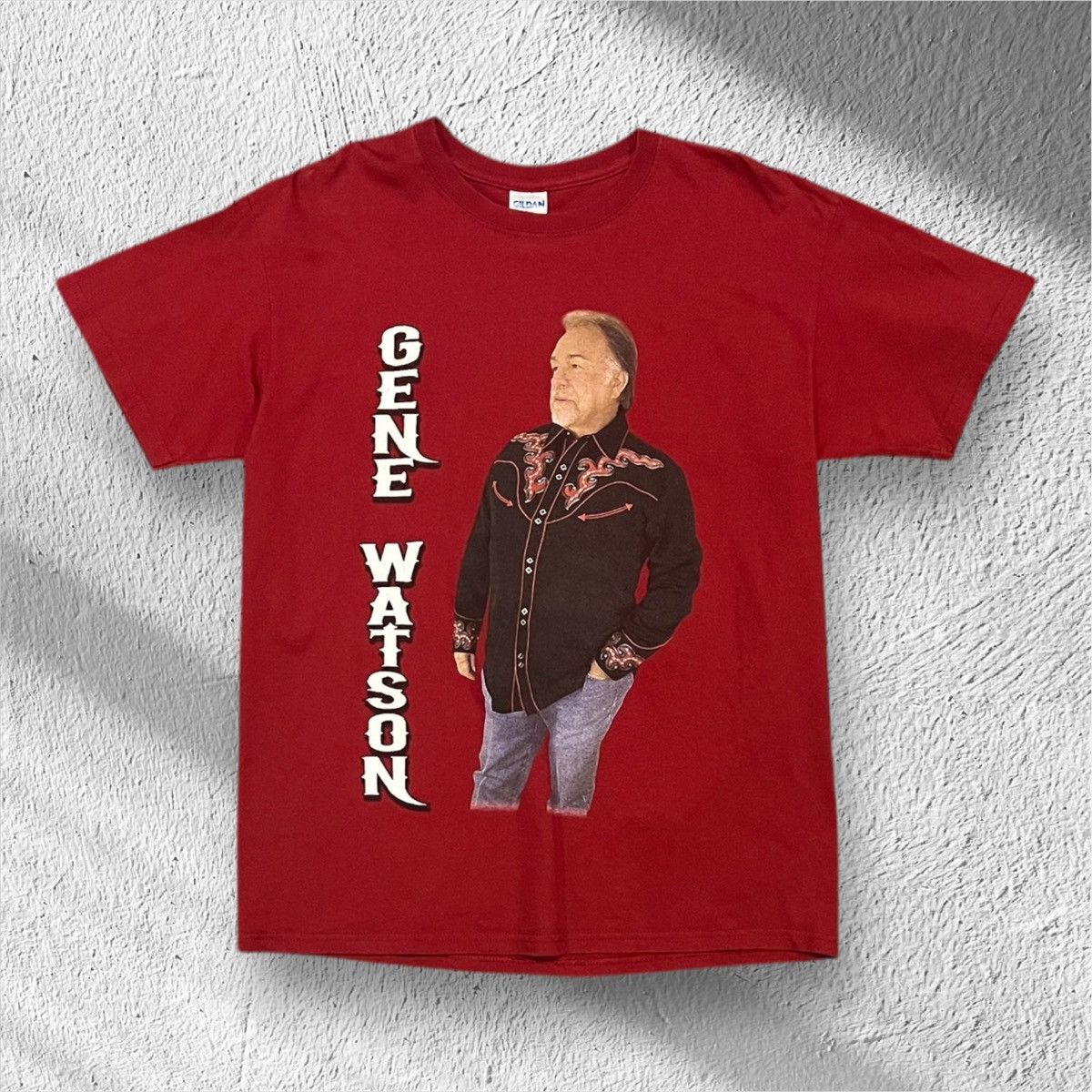 Vintage Vintage Gene Watson Country Music T-Shirt Large Size US L / EU 52-54 / 3 - 1 Thumbnail