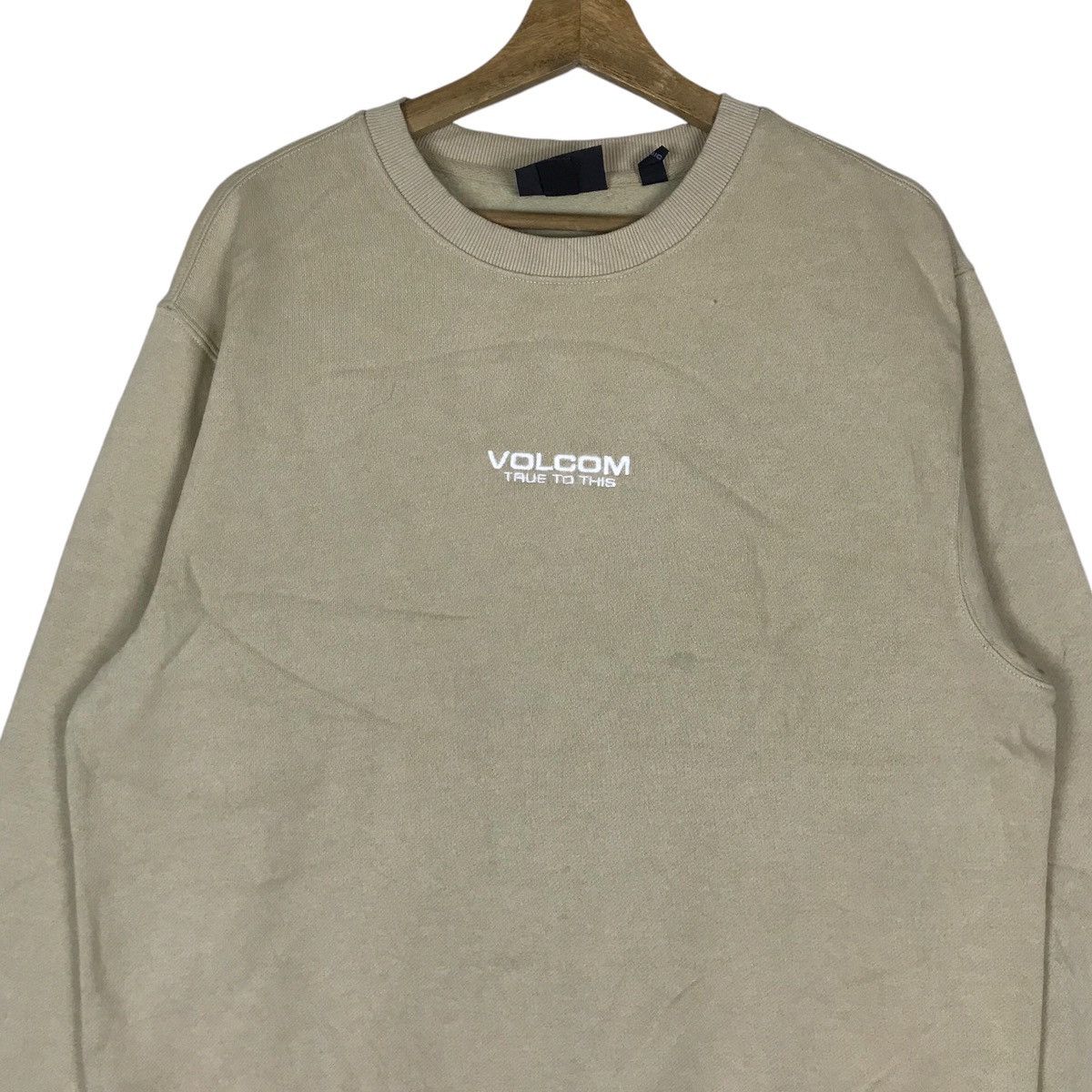Volcom Vintage Volcom Spell Out Pullover Jumper Sweatshirt Size US M / EU 48-50 / 2 - 2 Thumbnail
