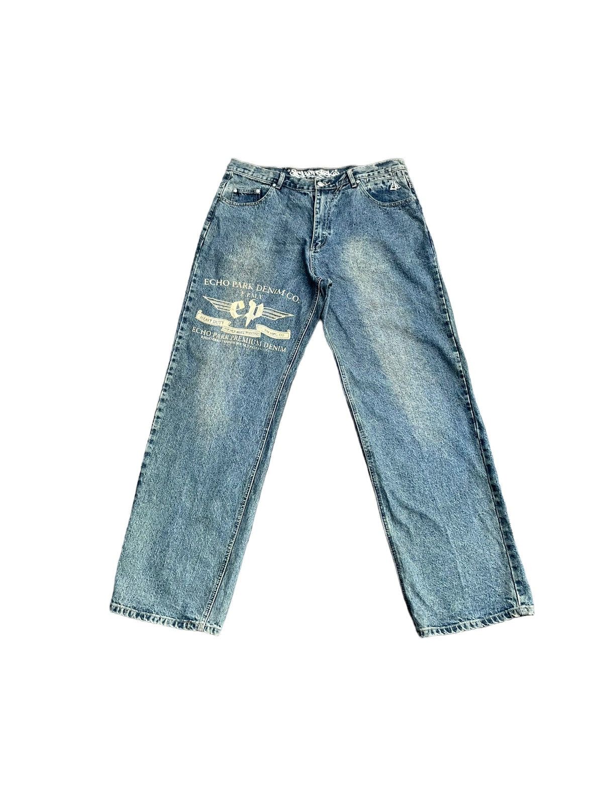 JNCO Echo Park Baggy Denim Size US 38 / EU 54 - 1 Thumbnail