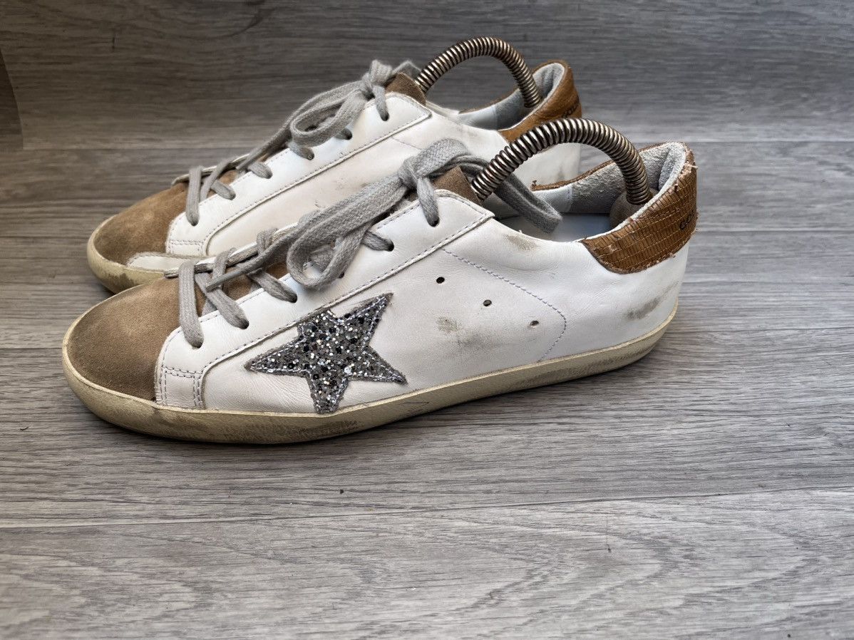 Golden Goose Golden goose superstar low-top distressed sneakers Size US 9 / IT 39 - 5 Thumbnail