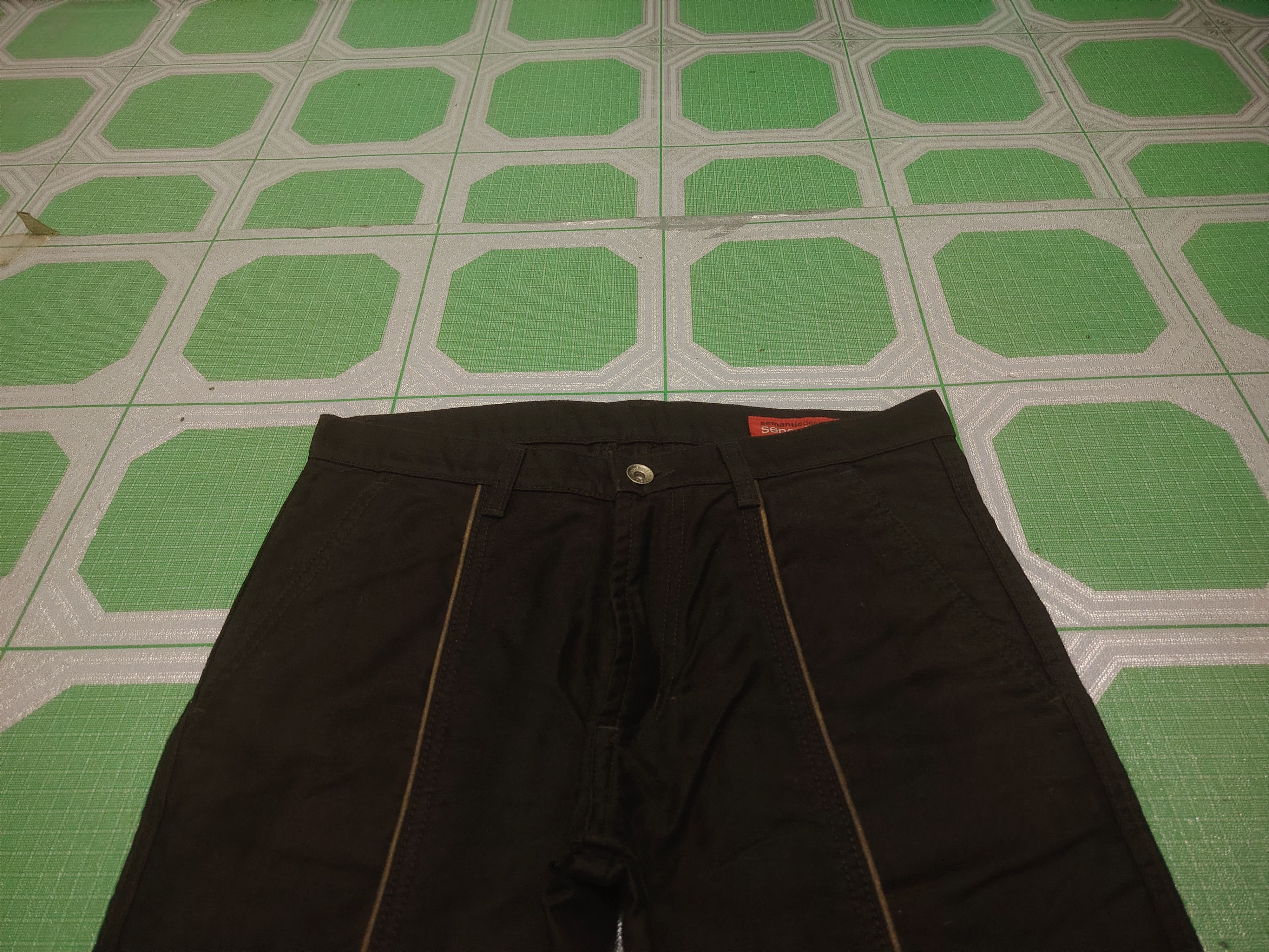 semanticdesign Rare!!! JAPAN Semantic Design Sensation Trousers Brown Line Size US 30 / EU 46 - 6 Thumbnail