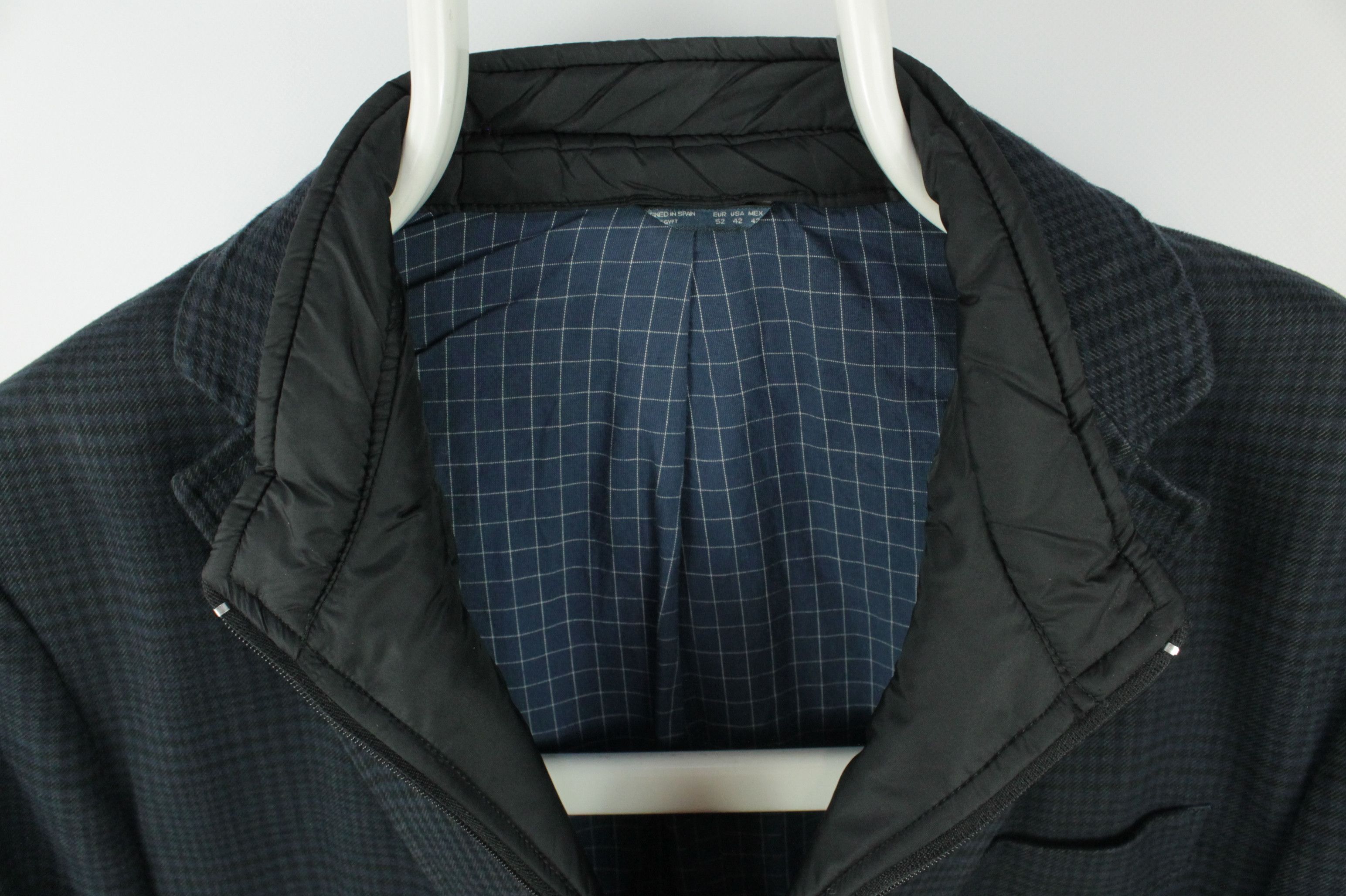 Massimo Dutti Massimo Dutti Extrafine Cotton Zip Lining Blazer Jacket Size US L / EU 52-54 / 3 - 3 Thumbnail
