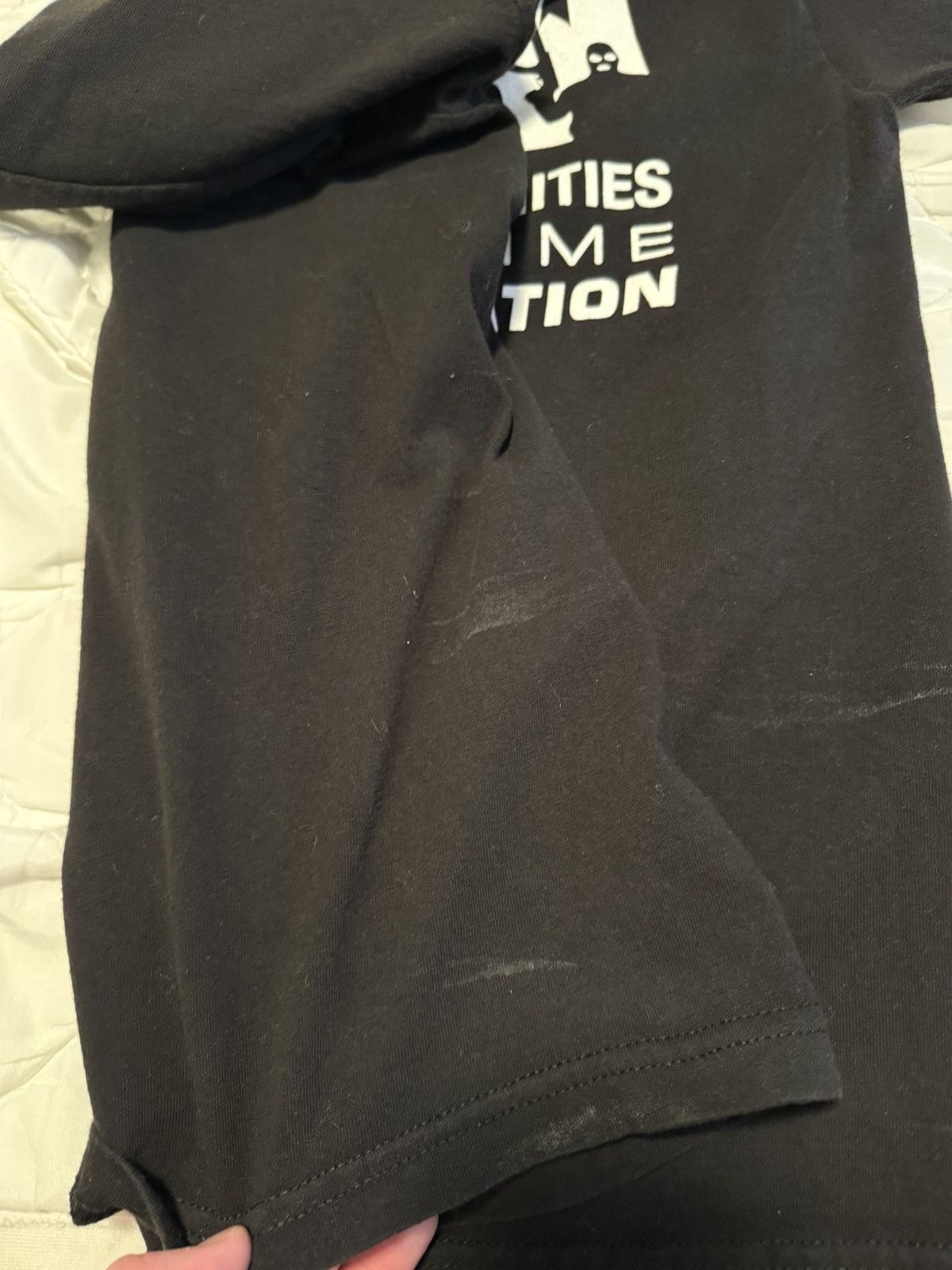 Fuck The Population Fuck the population destroying communities tee Size US L / EU 52-54 / 3 - 11 Thumbnail