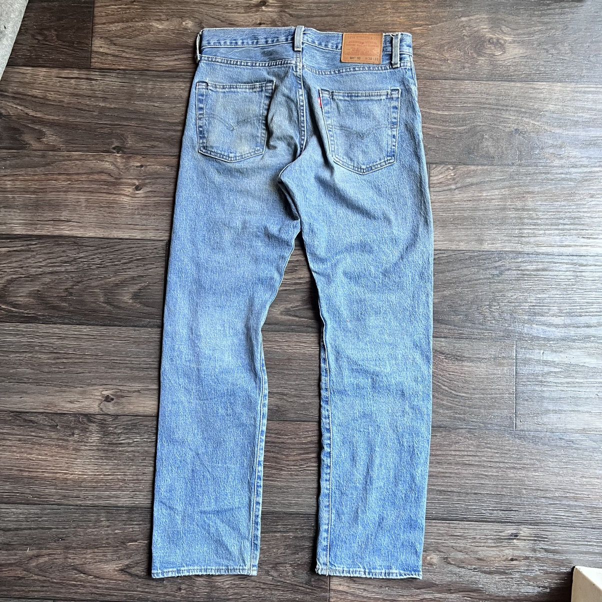 Levi's Made & Crafted Device vintage style 501 worn faded denim Size US 30 / EU 46 - 6 Thumbnail