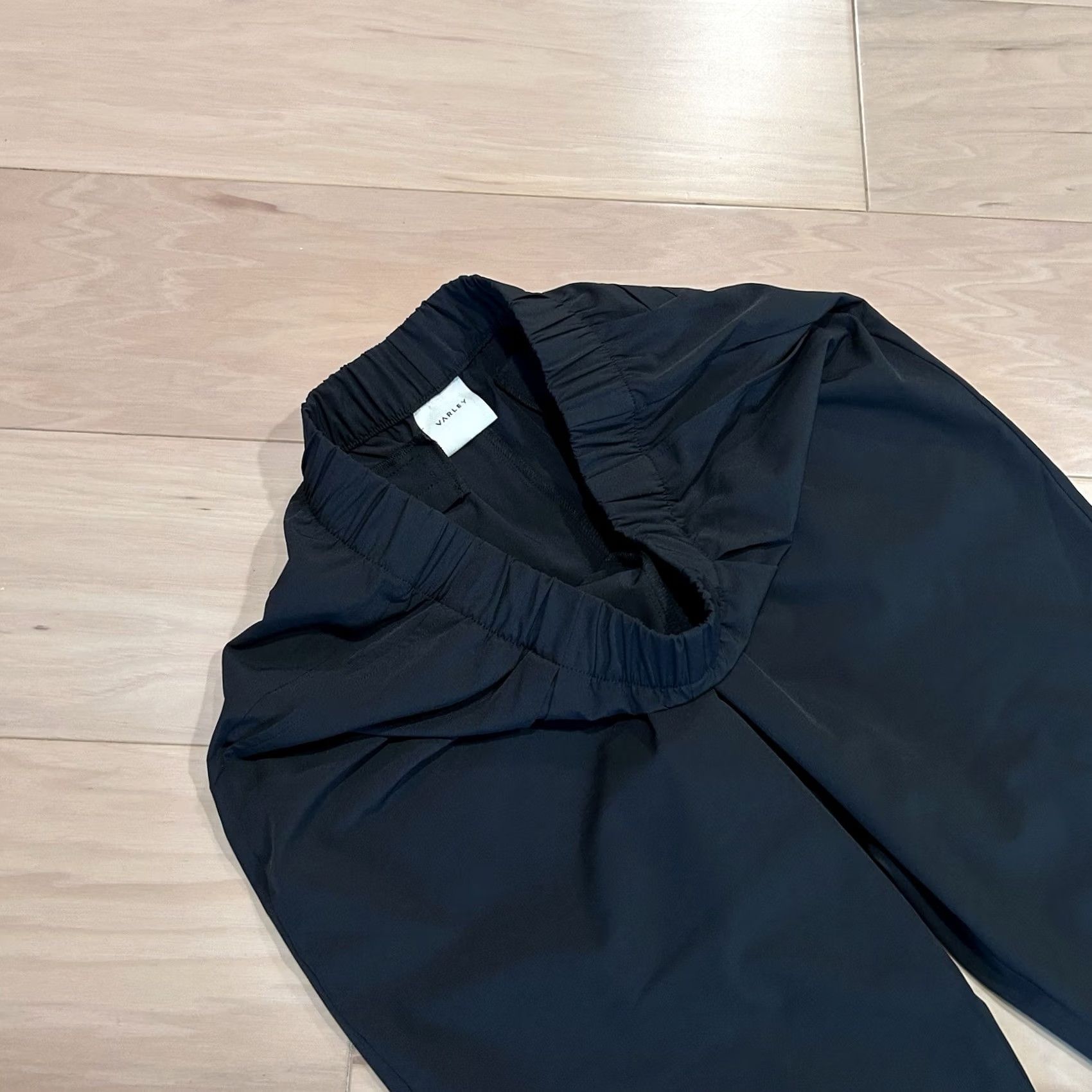 Varley Varley Women’s Pants Slim Tapered Cuff Ankle High Rise Black Small Size 28" / US 6 / IT 42 - 2 Thumbnail