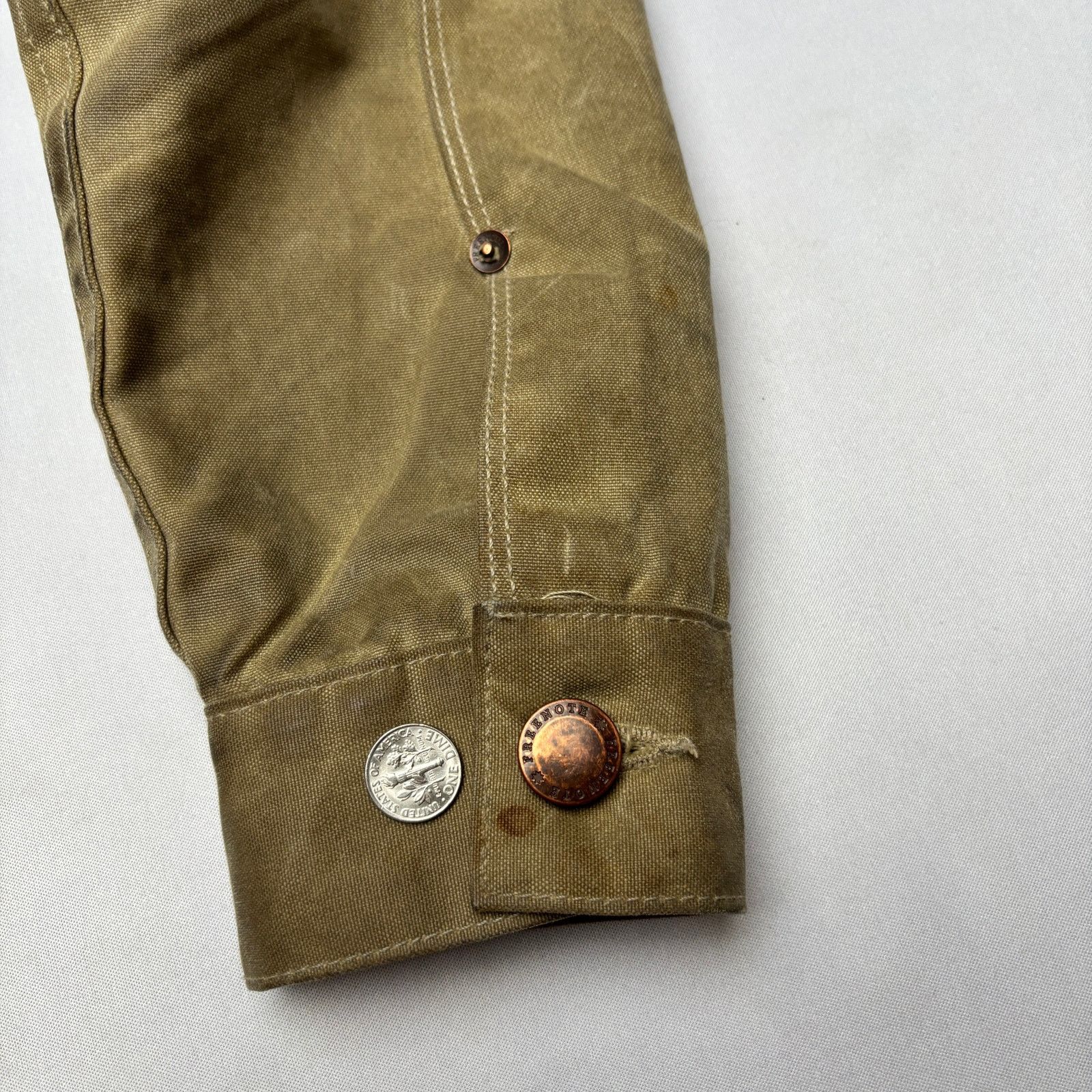 Freenote Cloth Rare Freenote Cloth RJ-2 Riders Waxed Jacket Aztec Lined S Size US S / EU 44-46 / 1 - 13 Thumbnail