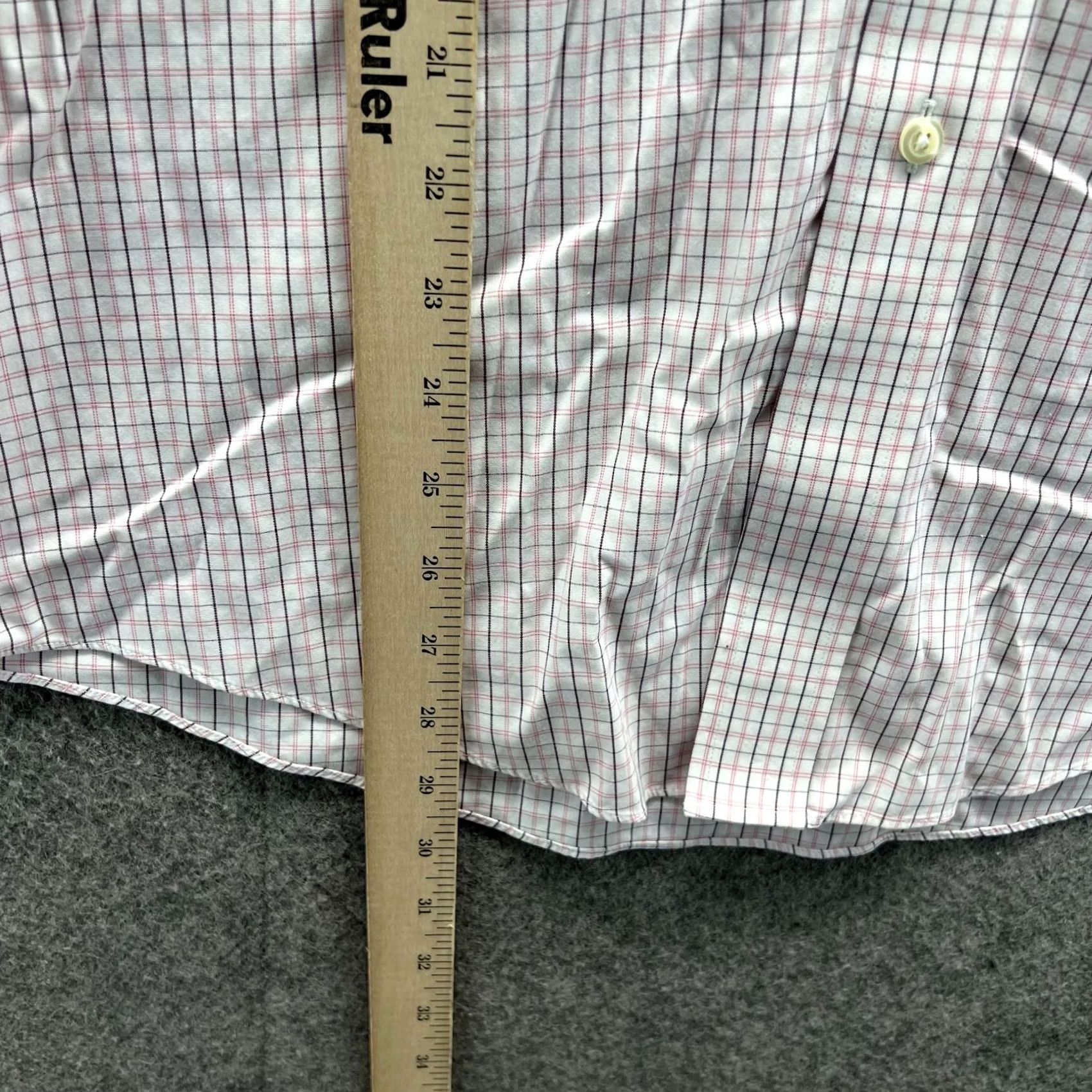 Brooks Brothers VINTAGE Brooks Brothers Shirt Men 15 32 Red Black Regent Button-Down Windowpane Check Shirt Size US M / EU 48-50 / 2 - 4 Thumbnail