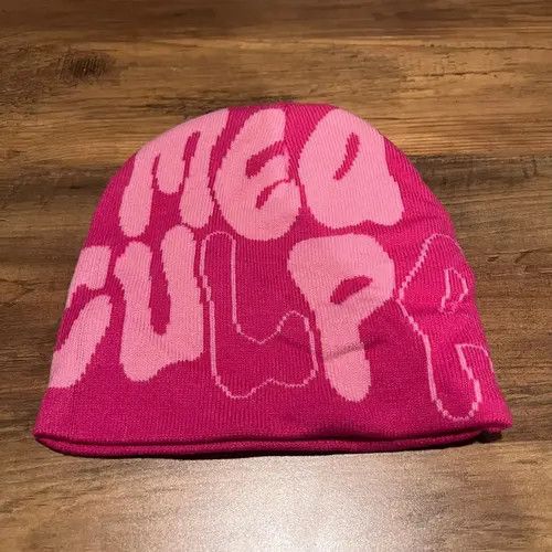 Other Y2K Beanie Hat Unisex Streetwear Vintage Avantgarde Size ONE SIZE - 8 Thumbnail
