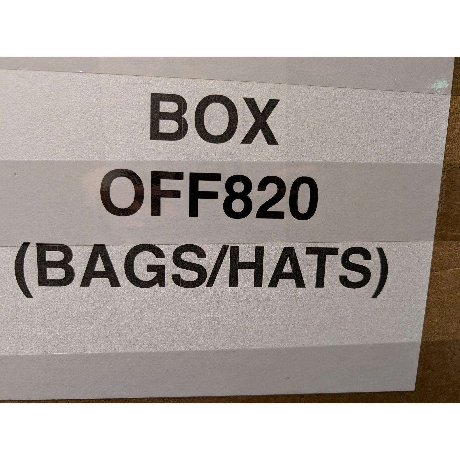 Off-White o1rshd1 Size: OS / Exact Opp Gloves in Black/White Size ONE SIZE - 13 Thumbnail