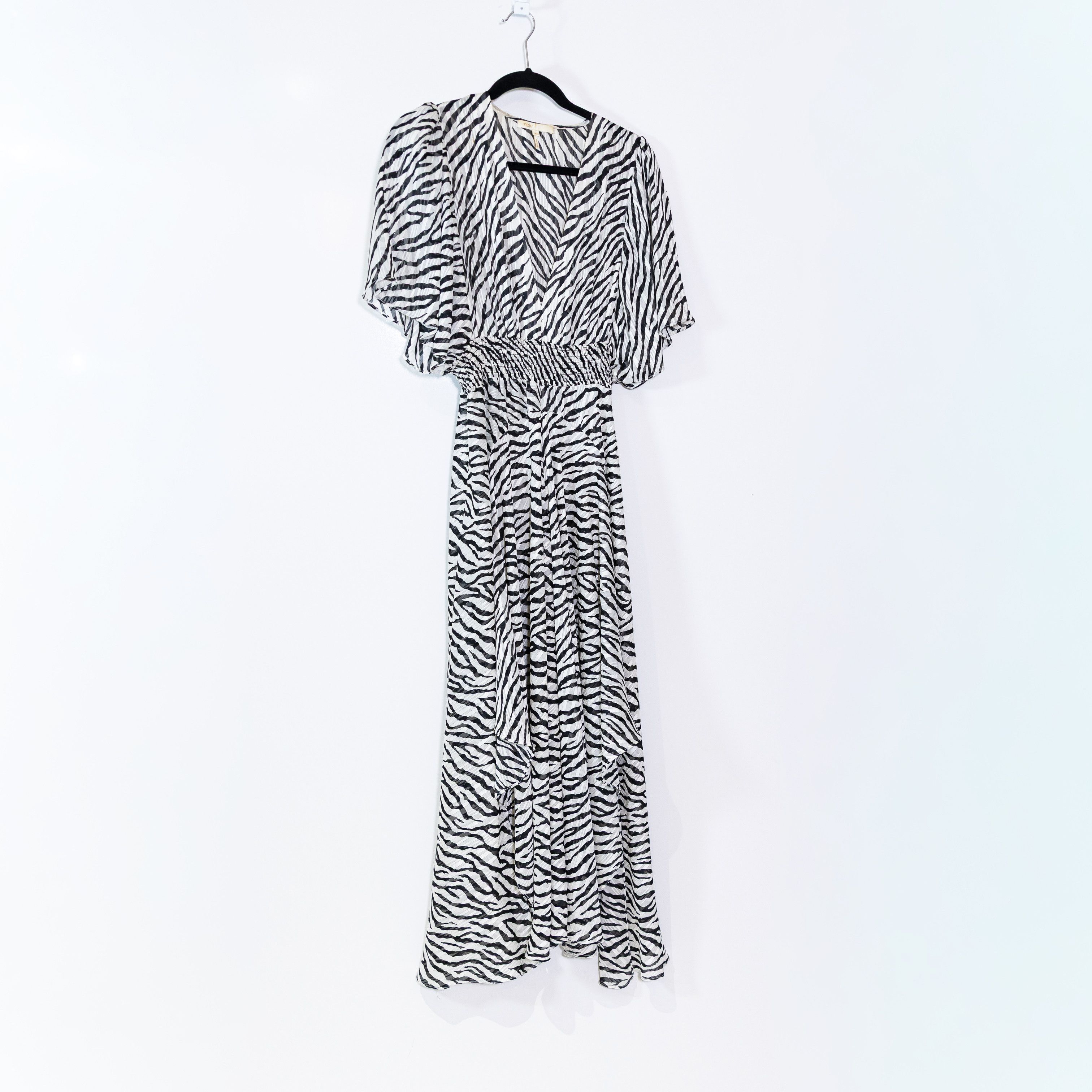 Maje Maje Rachel Smocked Waist Flutter half Size XL / US 12-14 / IT 48-50 - 1 Thumbnail