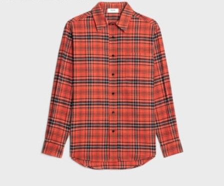 o1bcso1str0824 Cotton Checks Oversized Shirt in Multicolor