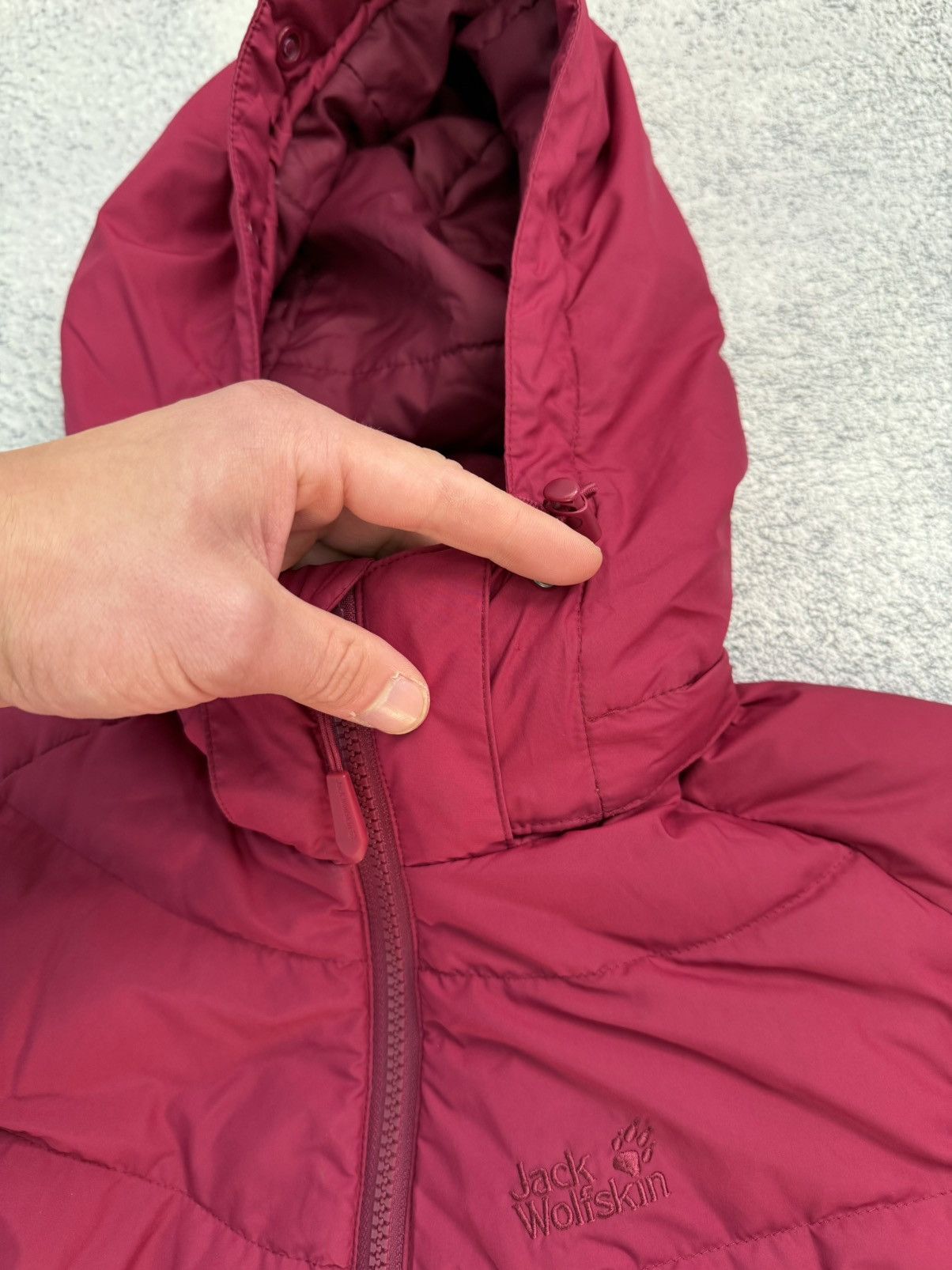 Jack Wolfskin Jack Wolfskin Stormlock Down Jacket WomenS Hooded Microguard Size S / US 4 / IT 40 - 22 Thumbnail