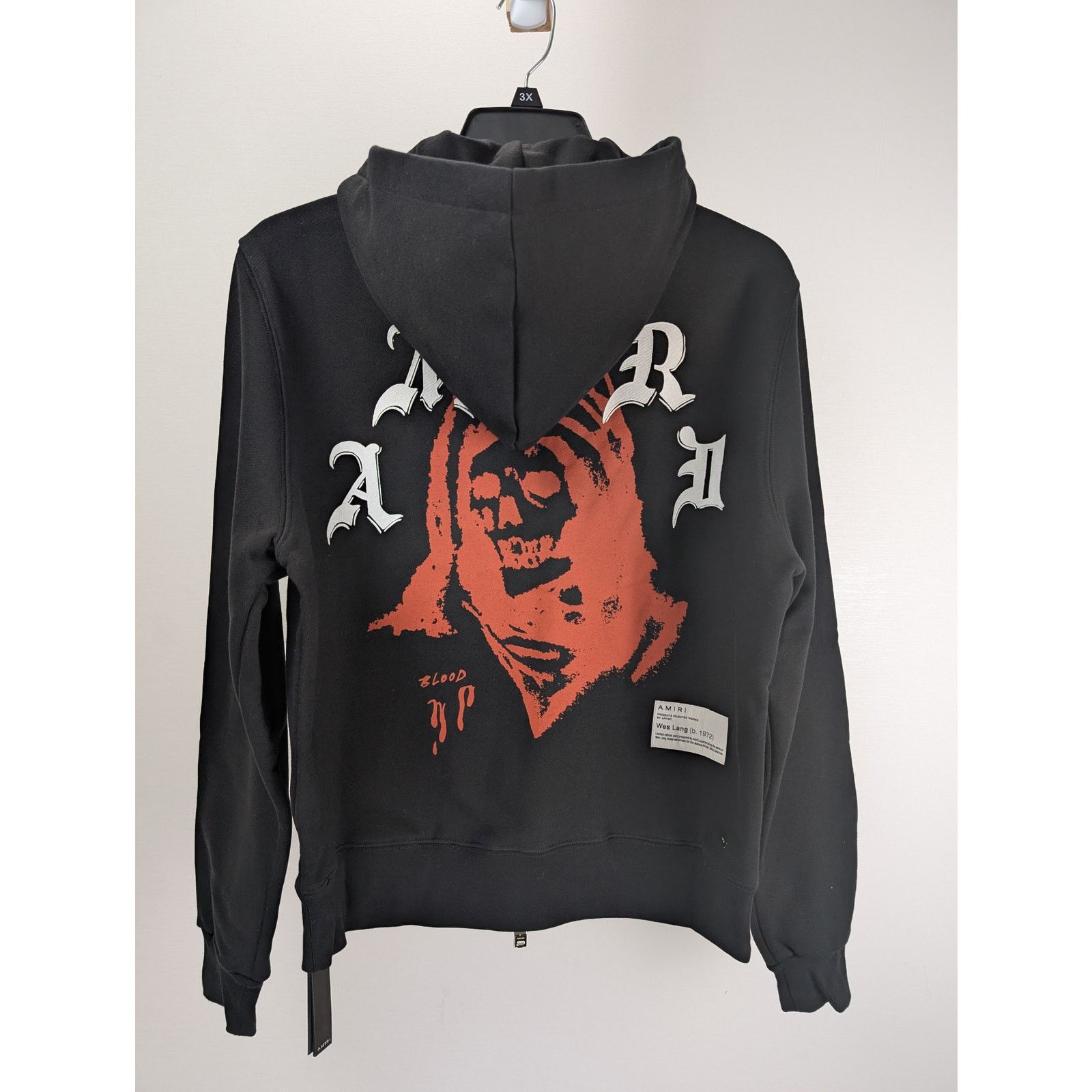Amiri o1rshd1 Wes Lang Solar Kings Hoodie in Black Size US S / EU 44-46 / 1 - 15 Thumbnail