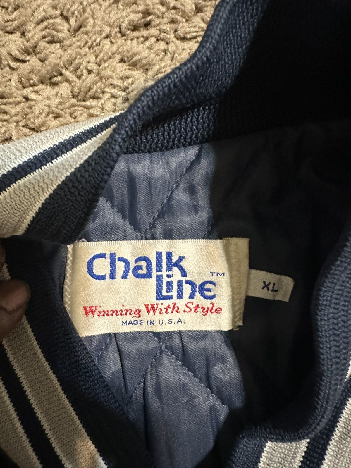 NFL Vintage NFL Chalk Line Dallas Cowboys jacket 80s size Xl Size US XL / EU 56 / 4 - 4 Thumbnail