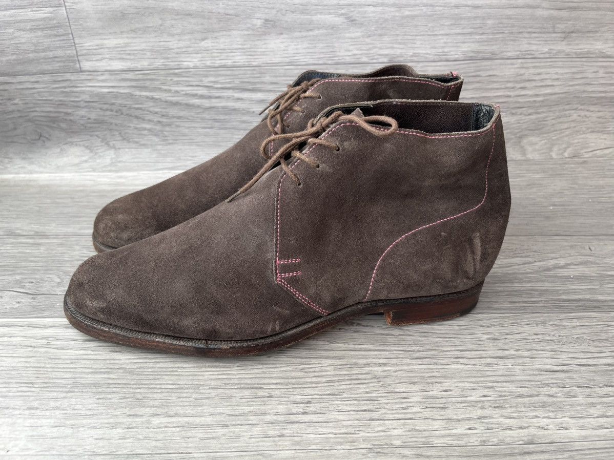 Crockett & Jones Crockett and jones chukka brown suede boots sz uk 7.5D Size US 8.5 / EU 41-42 - 4 Thumbnail