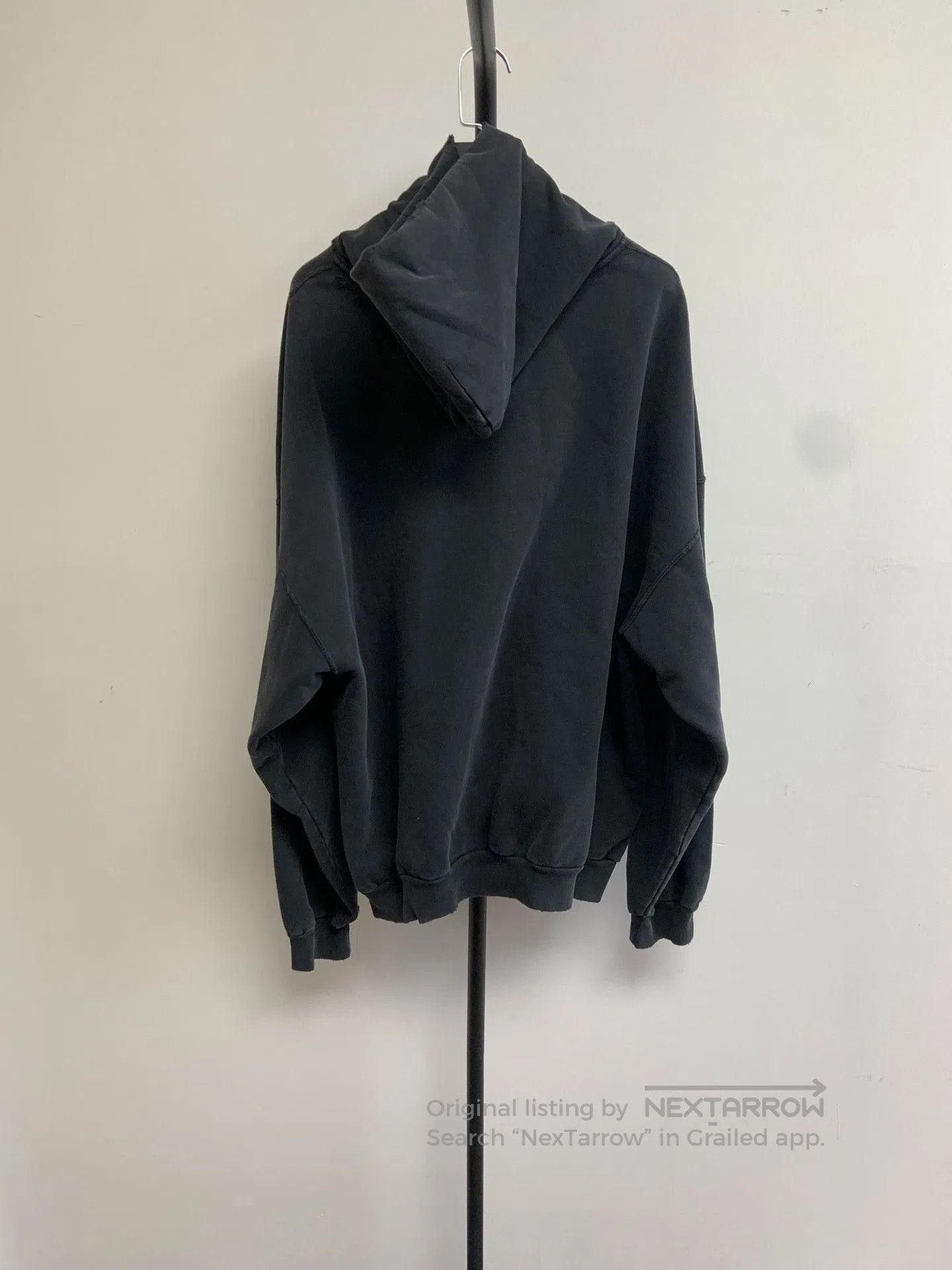 Balenciaga Balenciaga Men's Loose Hooded Zip Sweatshirt. Size US XS / EU 42 / 0 - 2 Thumbnail