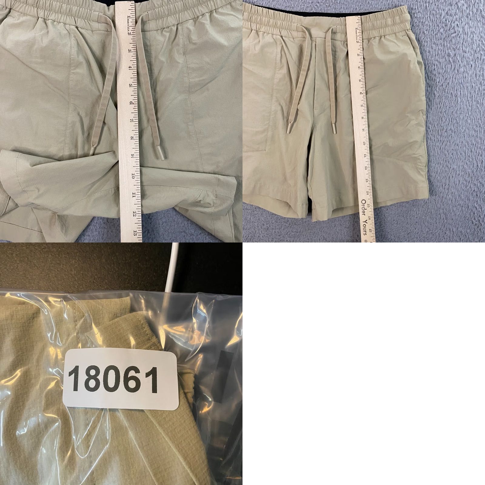 Lululemon Lululemon Bowline Shorts - S Mens - Beige Blend Size US 29 - 8 Thumbnail