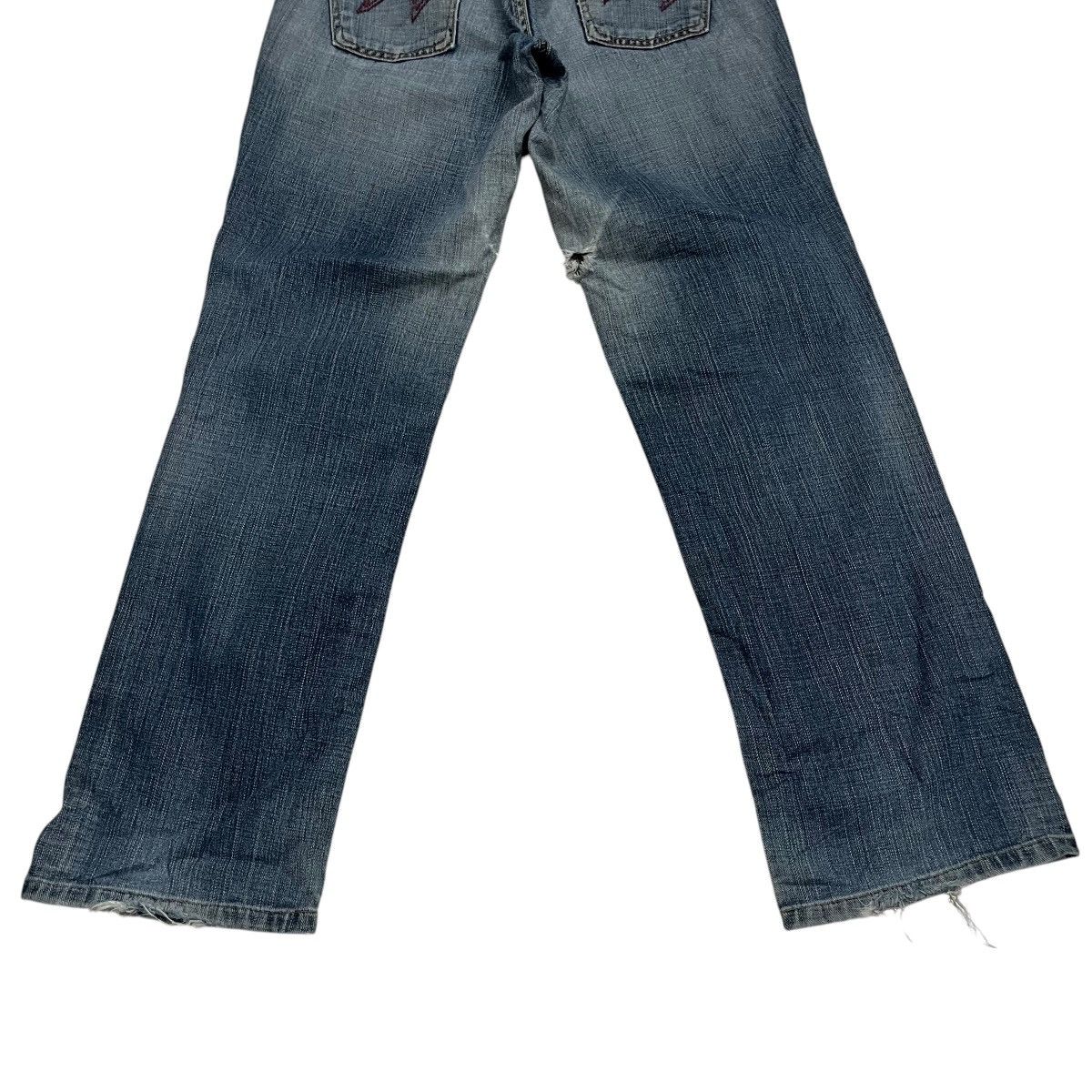 Edwin Vintage Edwin Distressed Denim Jeans Size US 30 / EU 46 - 9 Thumbnail