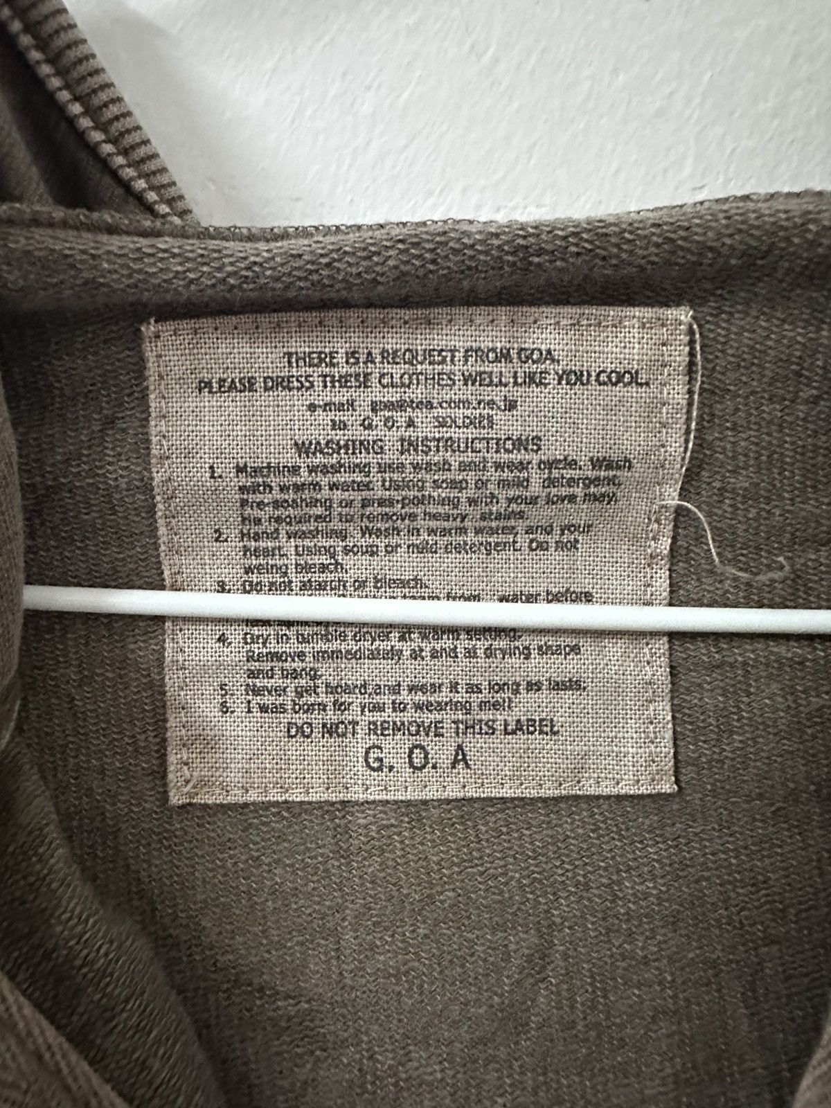 GOA Goa Bono Sweater Hoodie LGB Style Size US S / EU 44-46 / 1 - 3 Thumbnail