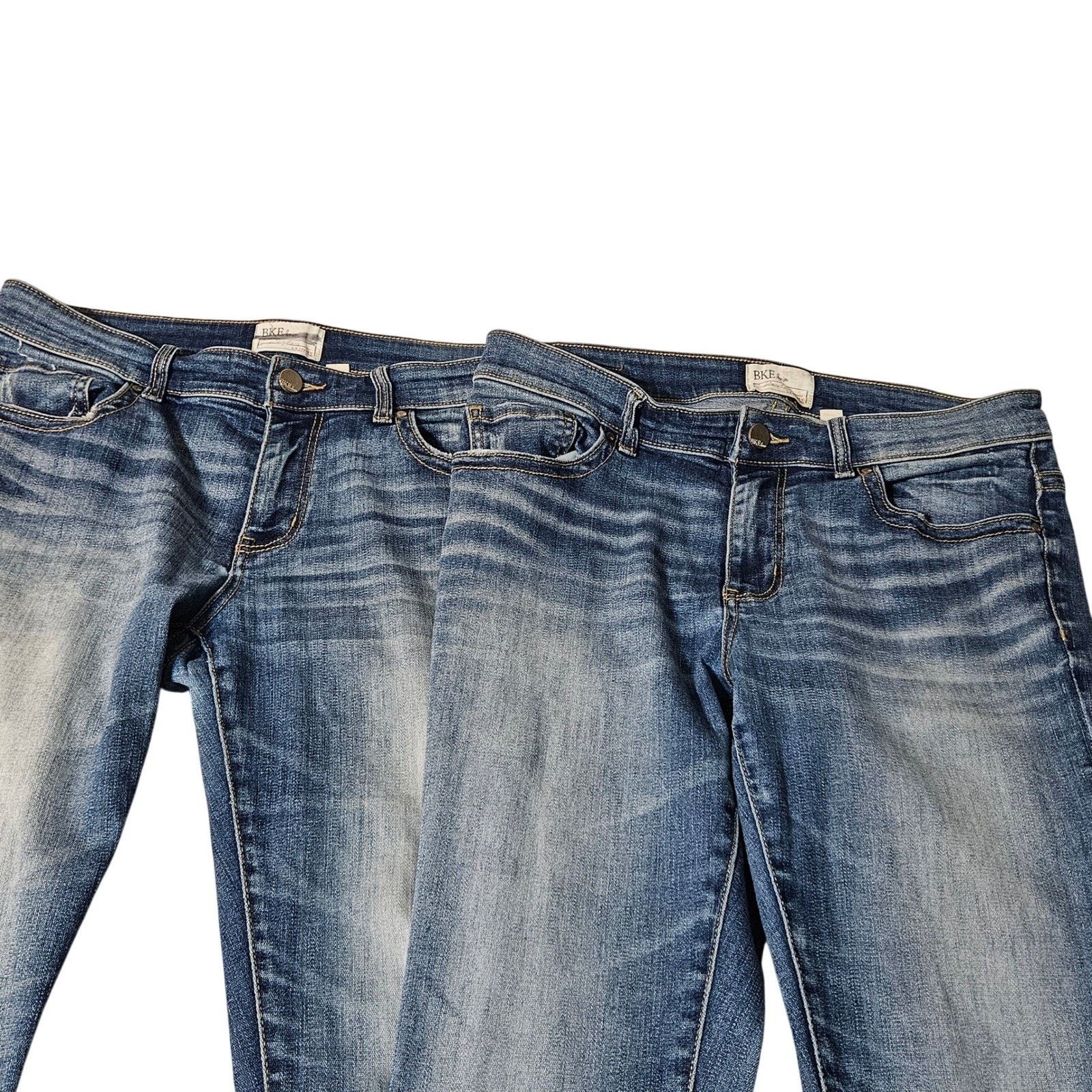 BKE Lot of 2 BKE Payton Jeans Womens 29x31 Dark Wash Distressed Size US 29 - 2 Thumbnail