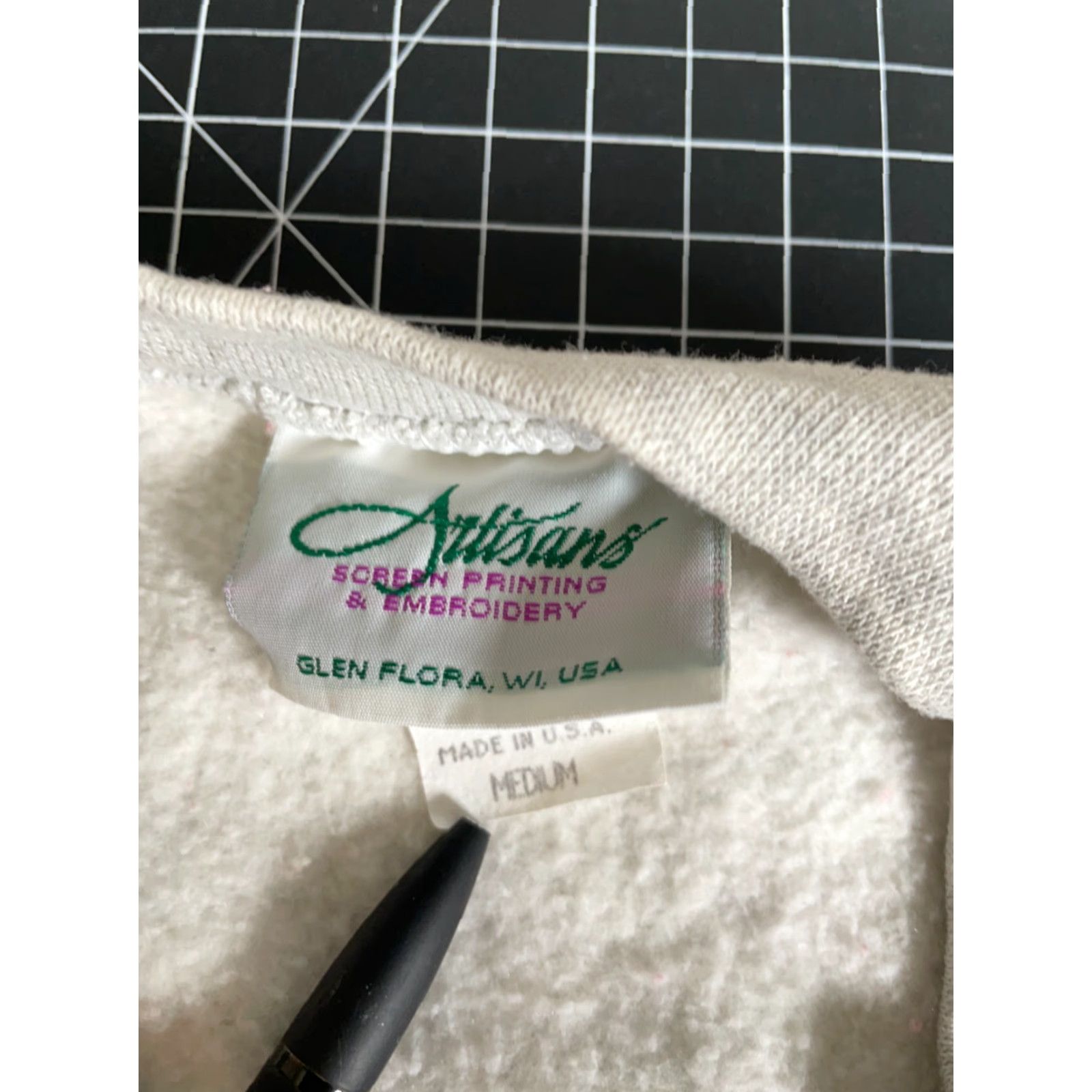 Vintage VINTAGE Mackinac Bridge Sweatshirt Women's Medium Heather Gray Artisans Tag 90s City Outdoor Retro Graphic Print Lightweight Pullover Sweatshirt Women Size M / US 6-8 / IT 42-44 - 3 Thumbnail