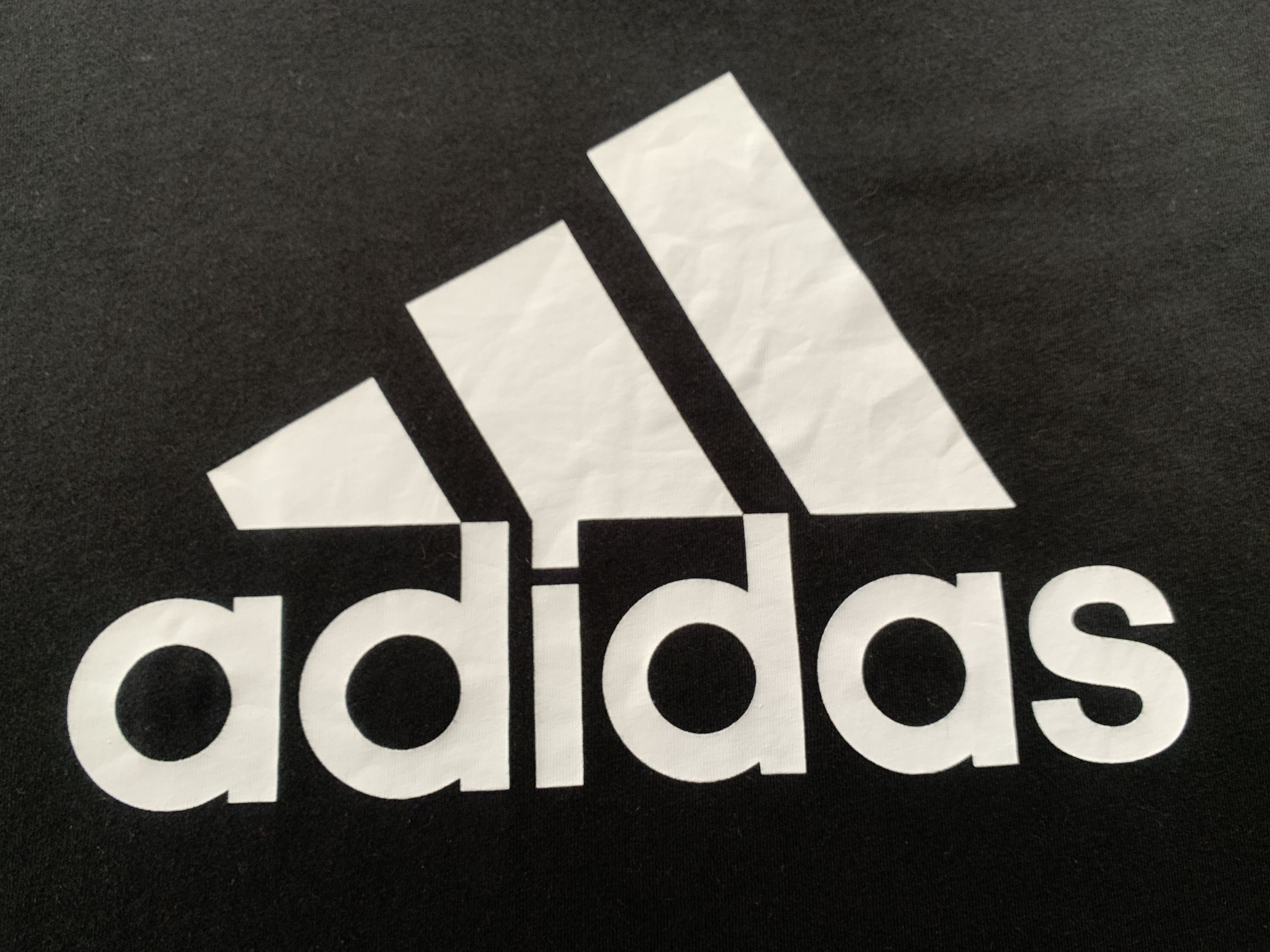 Adidas Adidas Black Cotton T-Shirt Size US S / EU 44-46 / 1 - 5 Thumbnail