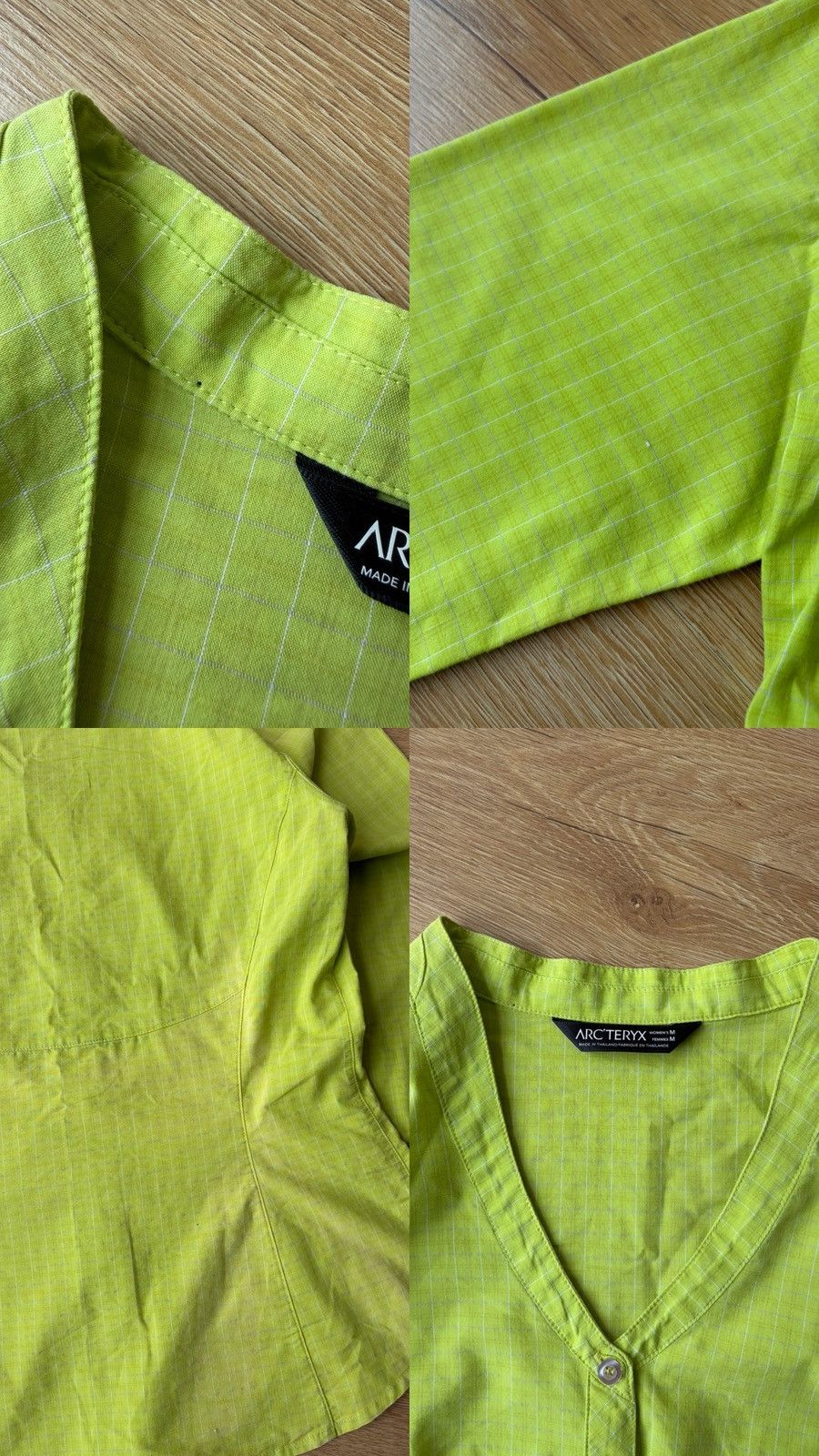 Arc'teryx Arcteryx Logo Outdoor Blouse Button Up T-Shirt Size M / US 6-8 / IT 42-44 - 7 Thumbnail