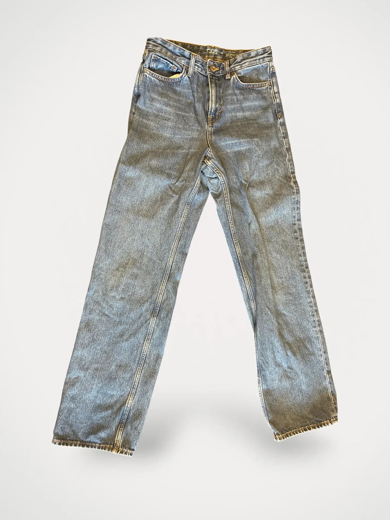 Cos Cos Loose Straight Jeans Size 26" / US 2 / IT 38 - 1 Thumbnail