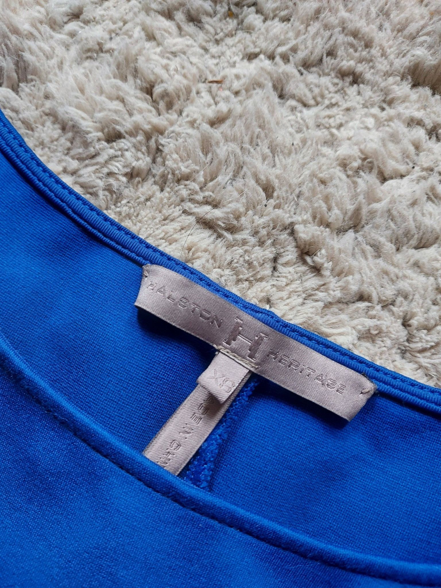 Halston Heritage HALSTON HERITAGE Cobalt blue dress XS Size XS / US 0-2 / IT 36-38 - 6 Thumbnail