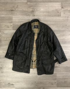 Men's Burberry Leather Jackets | Grailed