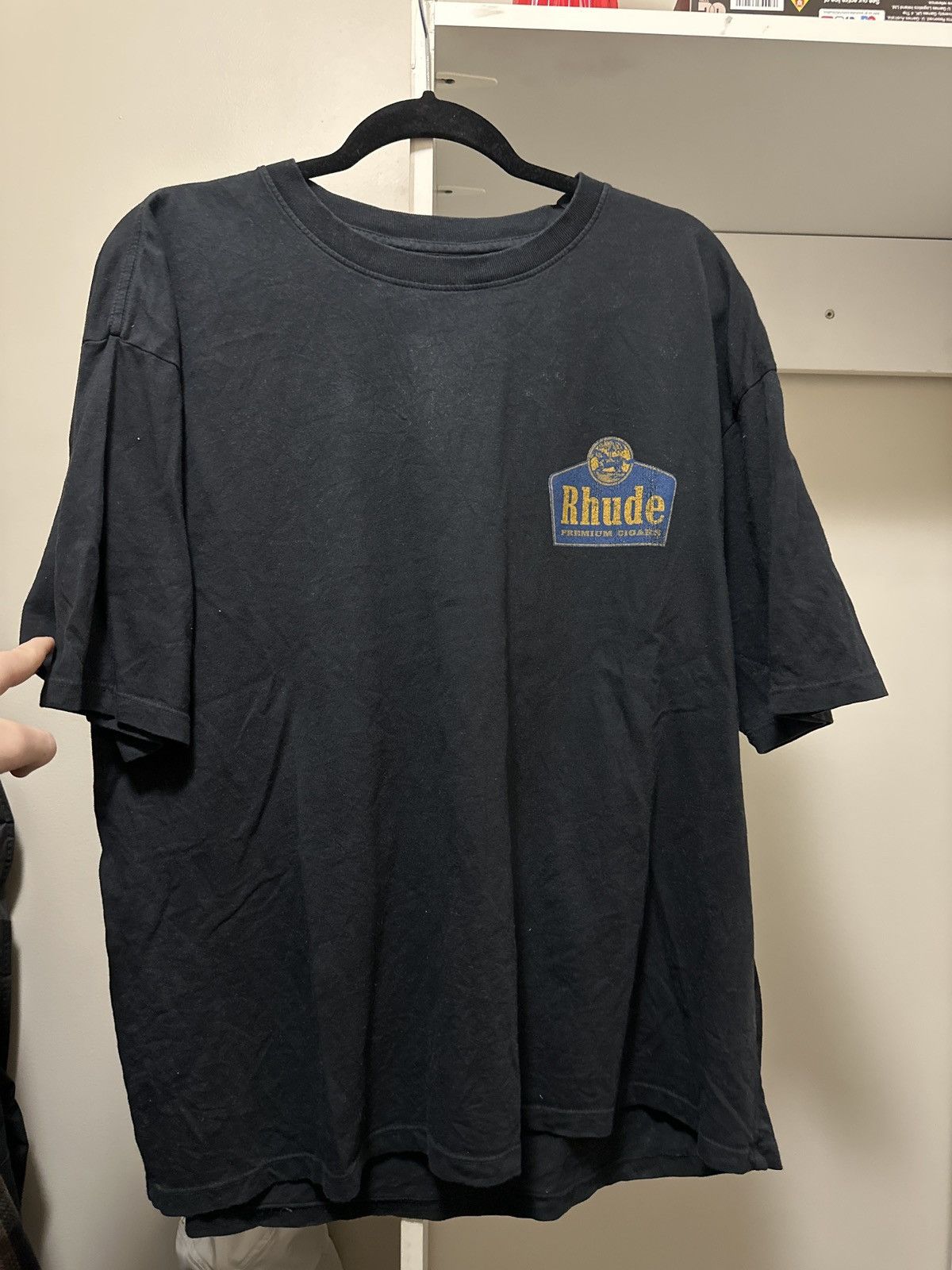 Rhude RHUDE CIGAR LOGO SHIRT Size US L / EU 52-54 / 3 - 1 Thumbnail