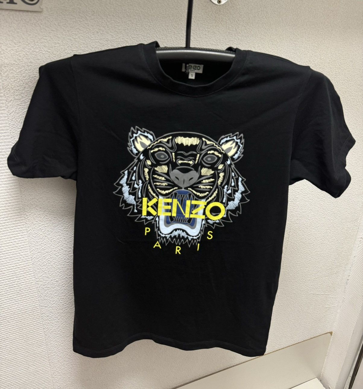 Kenzo Kenzo Paris big logo tiger t-shirt S sz black Size US S / EU 44-46 / 1 - 1 Thumbnail