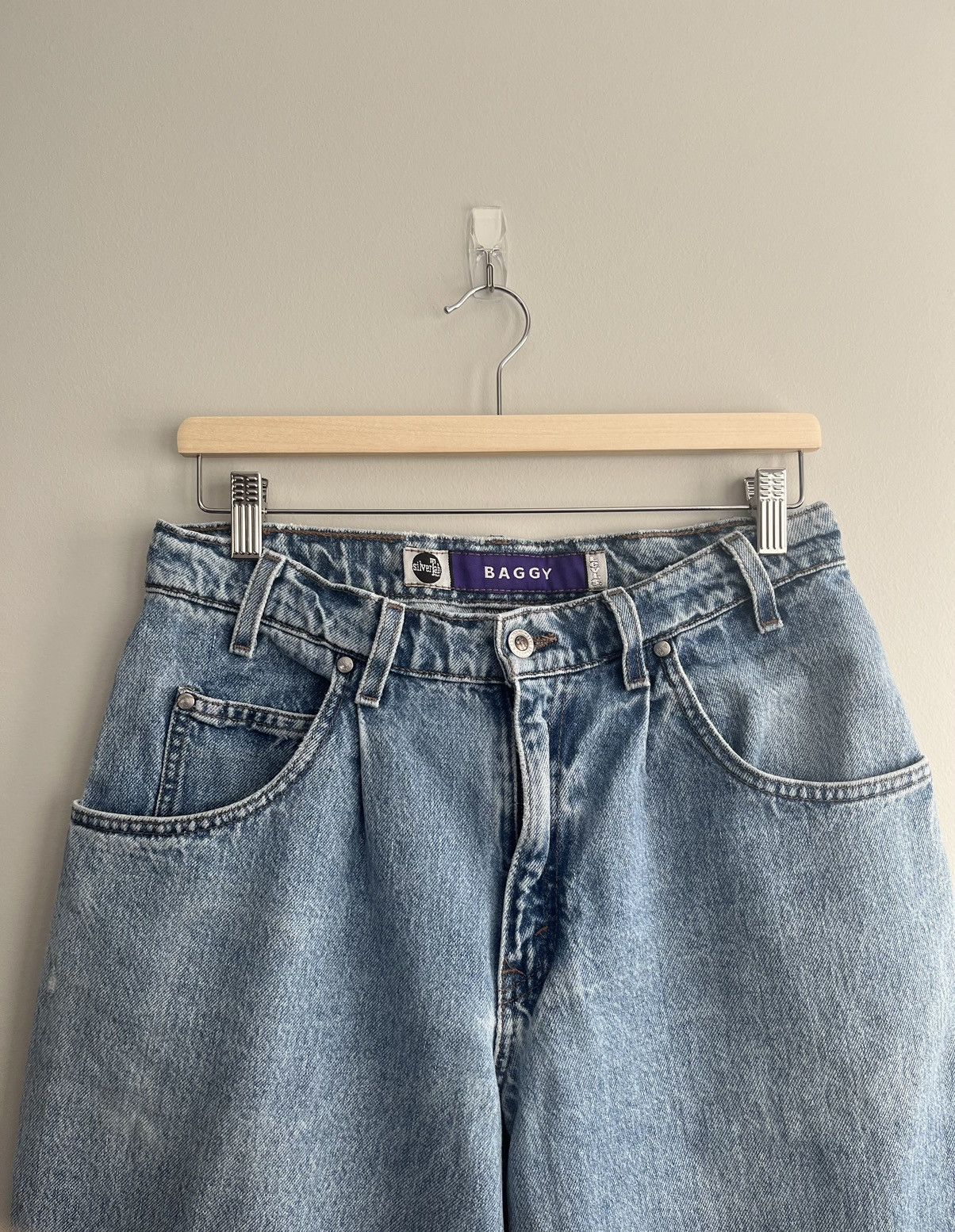 Levi's Vintage SilverTab Light Wash Jeans Size US 31 - 2 Thumbnail