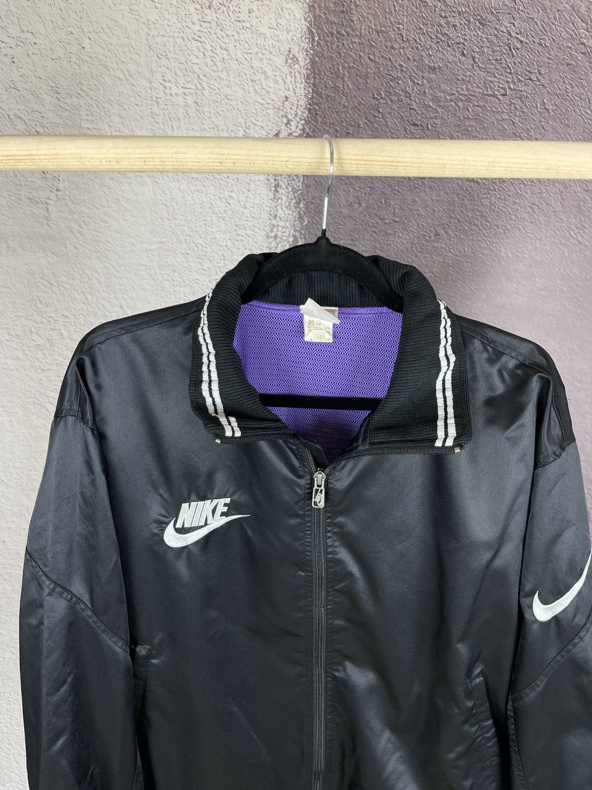 Nike Nike Japan vintage 90s triple logo track jacket swoosh Size US L / EU 52-54 / 3 - 3 Thumbnail