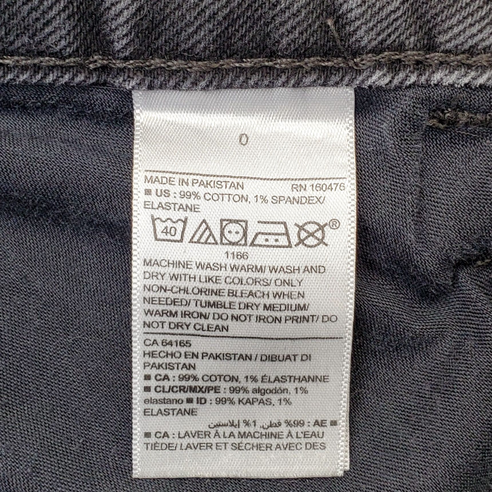 Old Navy Old Navy Jeans Womens 0 Black Denim Stretch Raw Hem Extra High Rise Wide Leg Jeans Size 25" / US 0 / IT 36 - 8 Thumbnail