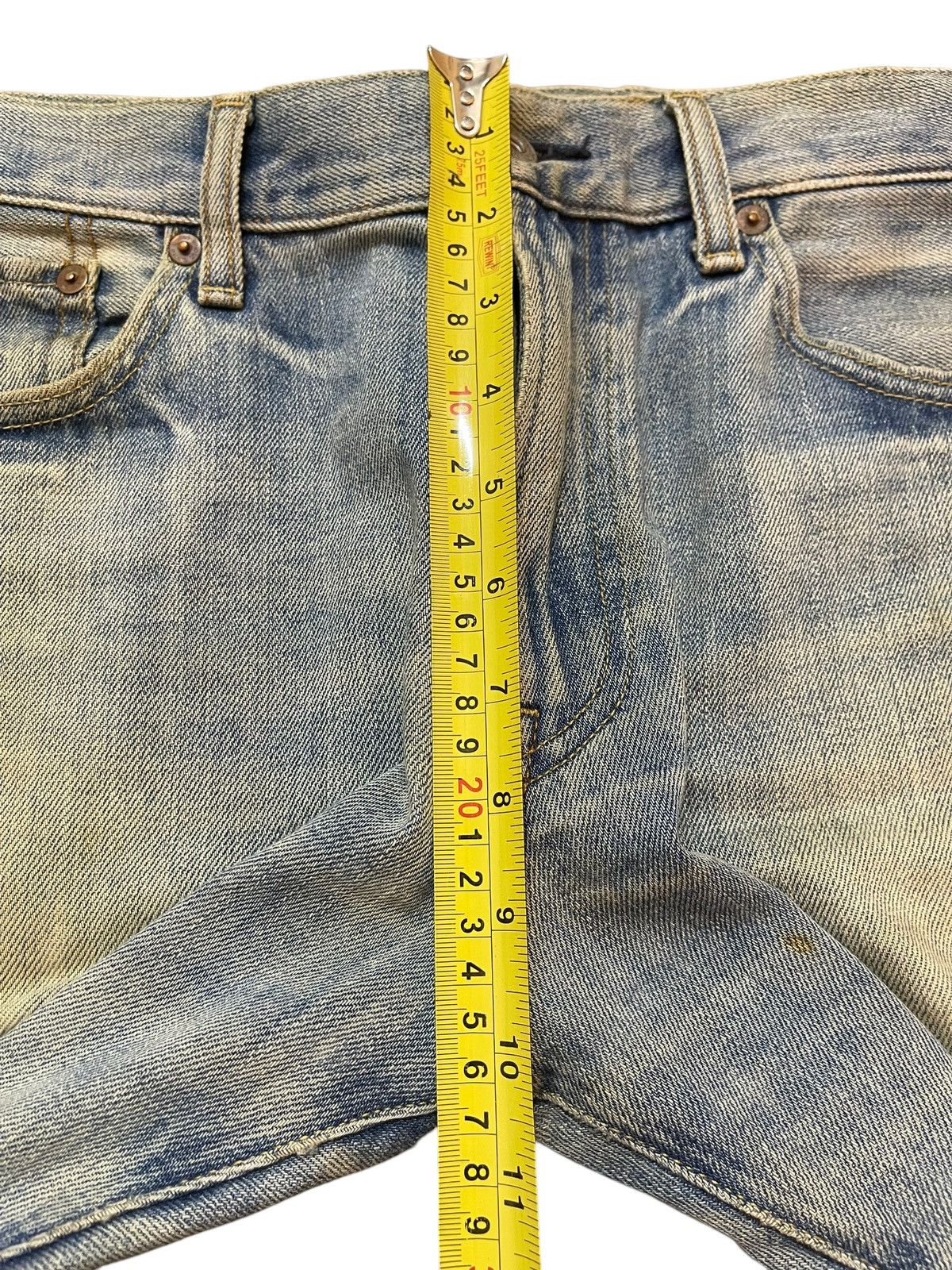 Uniqlo Vintage Japanese Uniqlo Mud Faded Wash Style Loose Jeans Size US 32 / EU 48 - 14 Thumbnail