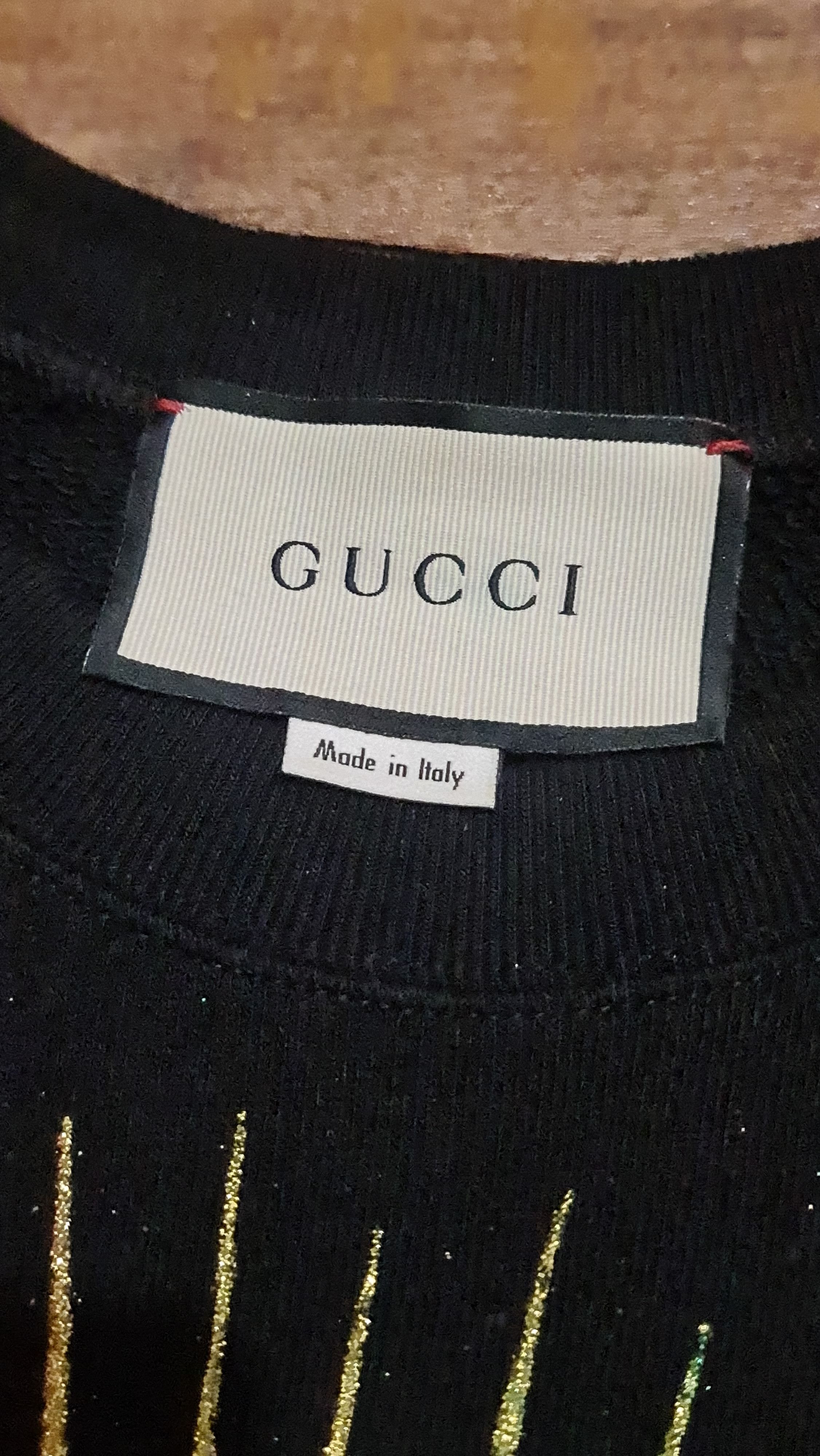 Gucci GUCCI Dog Sequin Sweater Size US XS / EU 42 / 0 - 5 Thumbnail