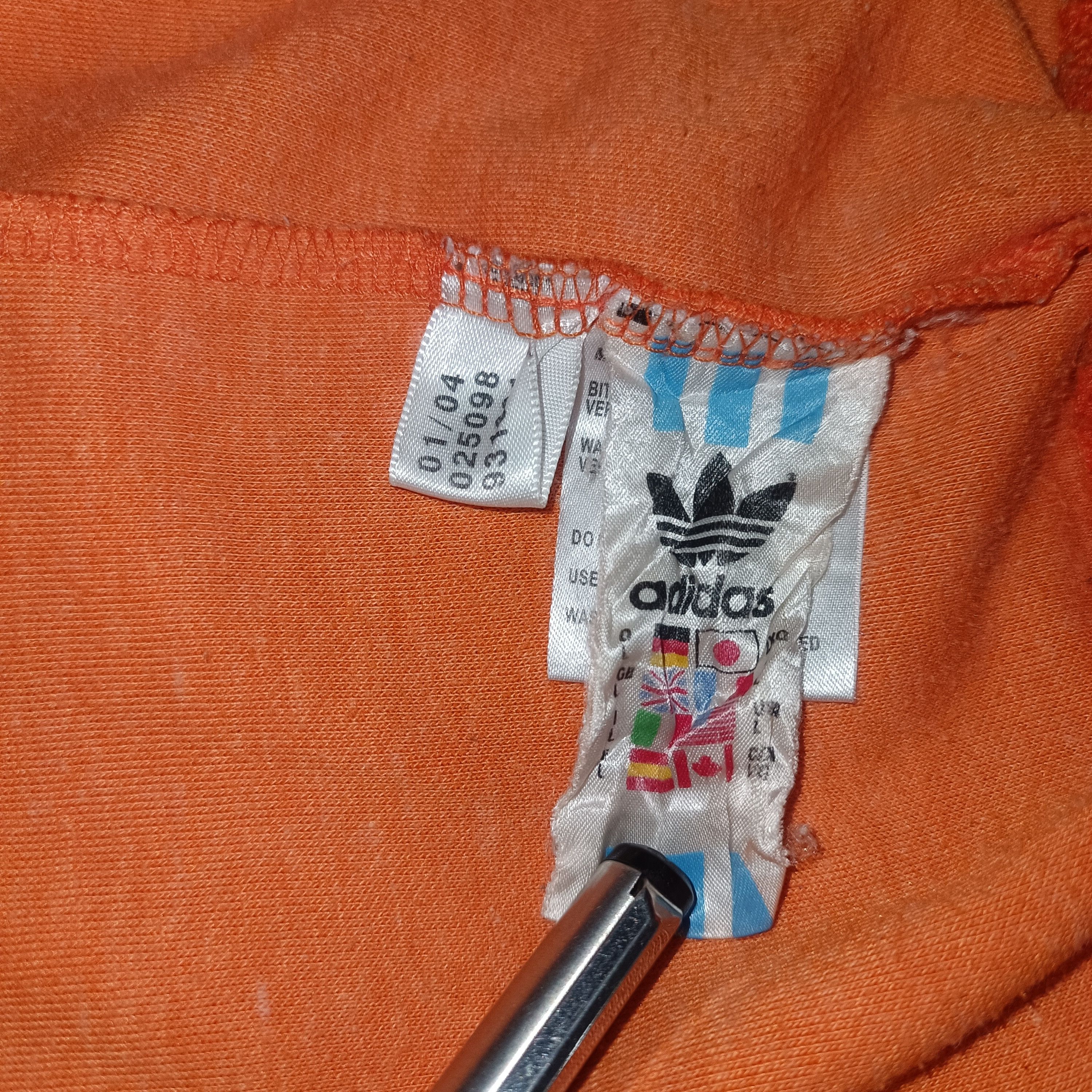 Adidas Adidas Netherlands 2004 Tracktop Size US L / EU 52-54 / 3 - 4 Thumbnail