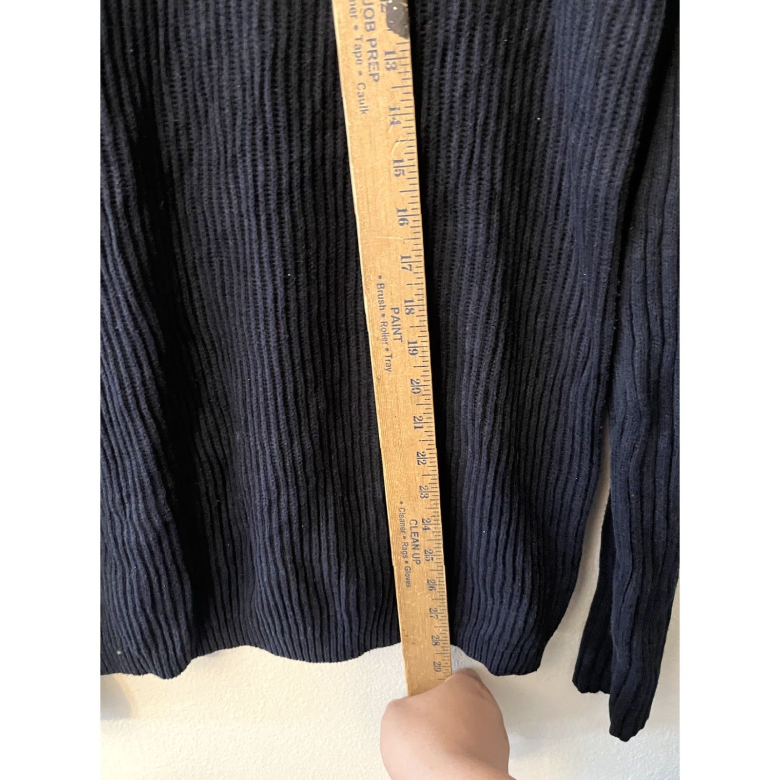 Calvin Klein Calvin Klein Mens Sweatshirt Crew Neck Knit Gray/Blue Colorblock Cotton L Regular Size US L / EU 52-54 / 3 - 4 Thumbnail
